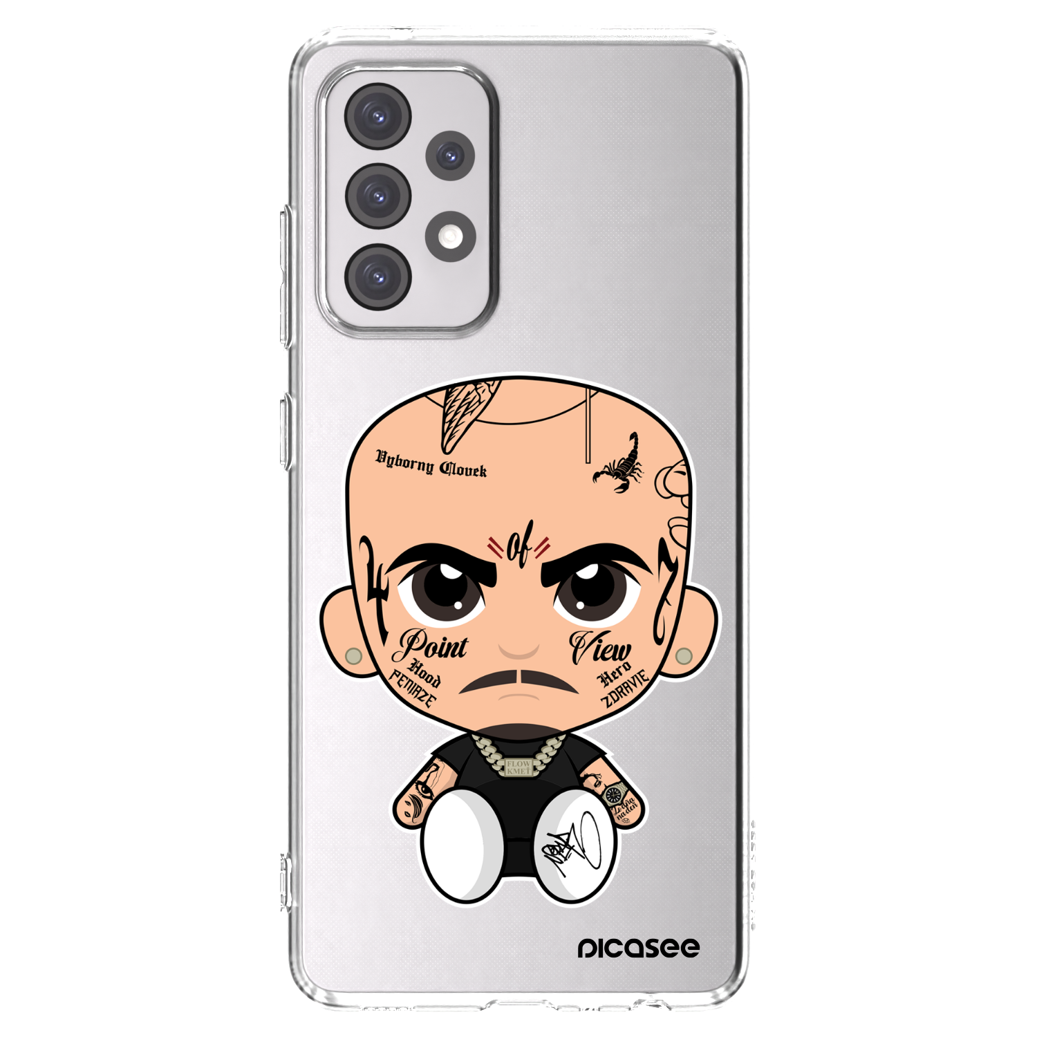 Picasee silikónový prehľadný obal pre Samsung Galaxy A52s 5G A528B - Separ
