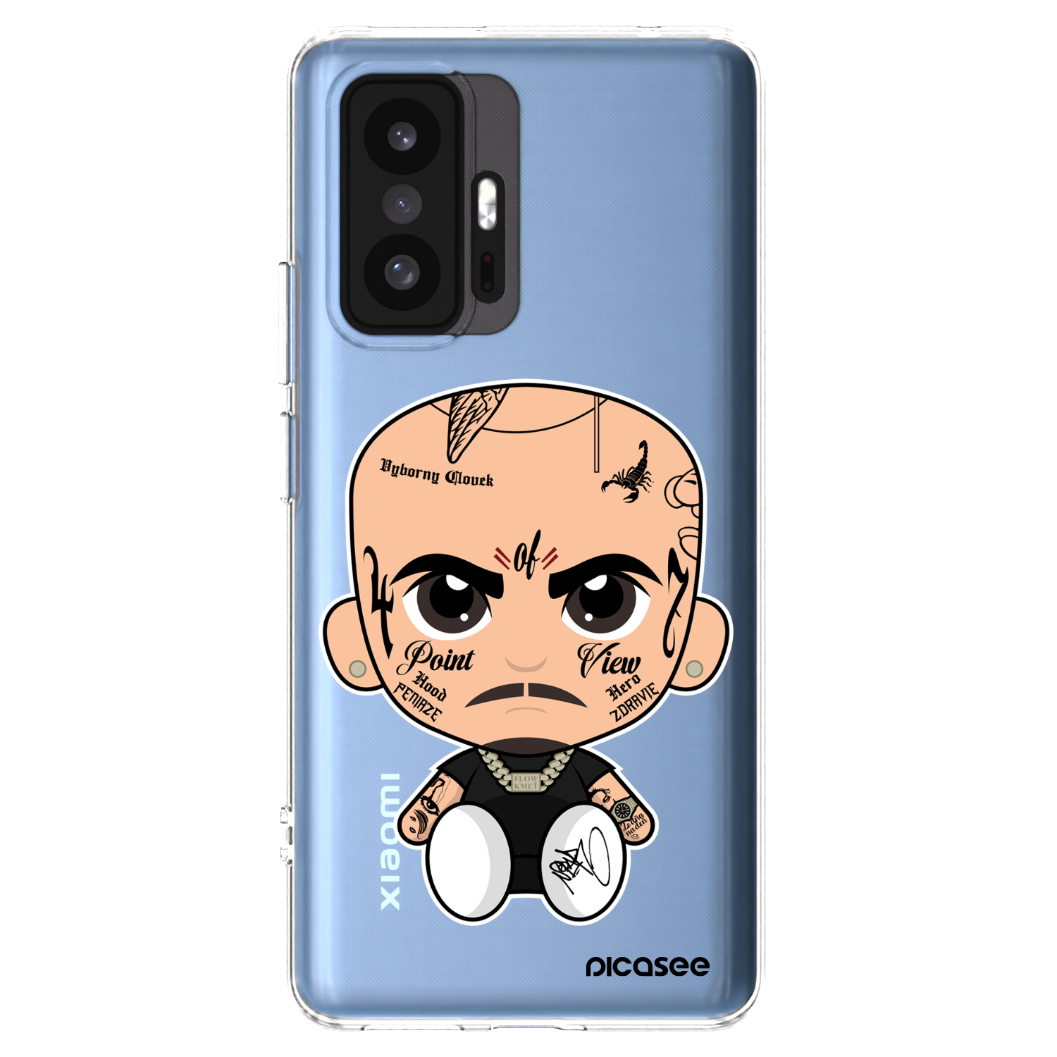 Silikónový prehľadný obal pre Xiaomi 11T Pro - Separ