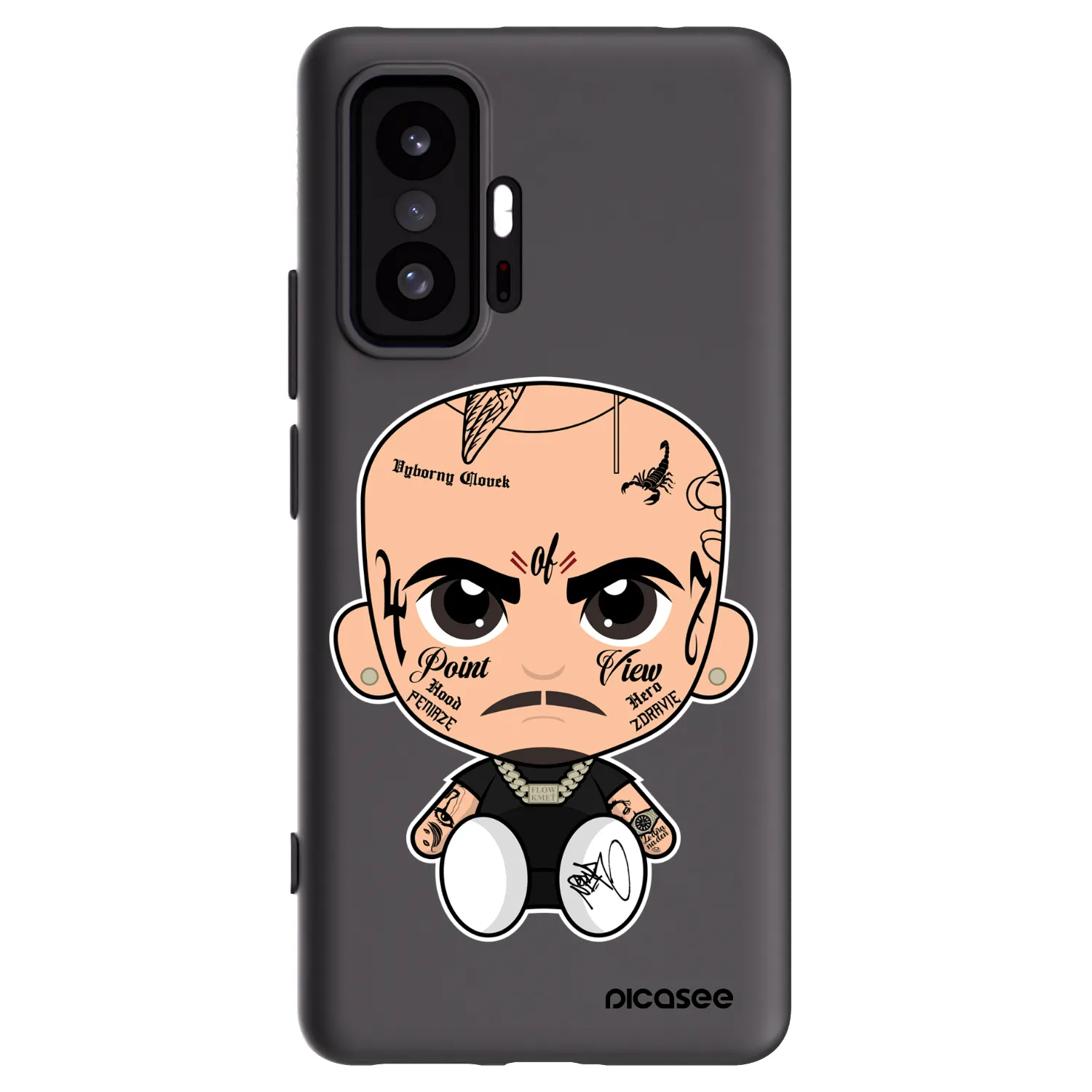 Picasee silikónový čierny obal pre Xiaomi 11T Pro - Separ