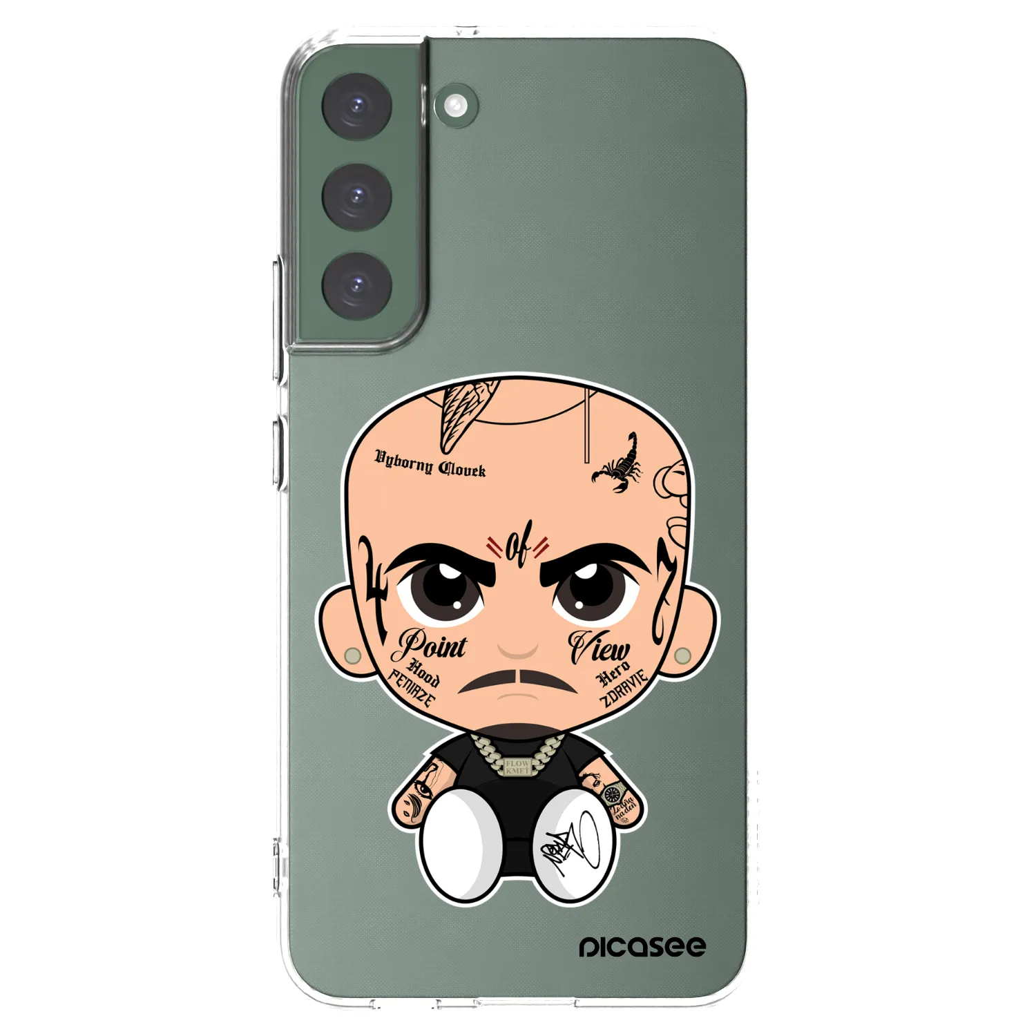 Picasee silikónový prehľadný obal pre Samsung Galaxy S22+ 5G - Separ