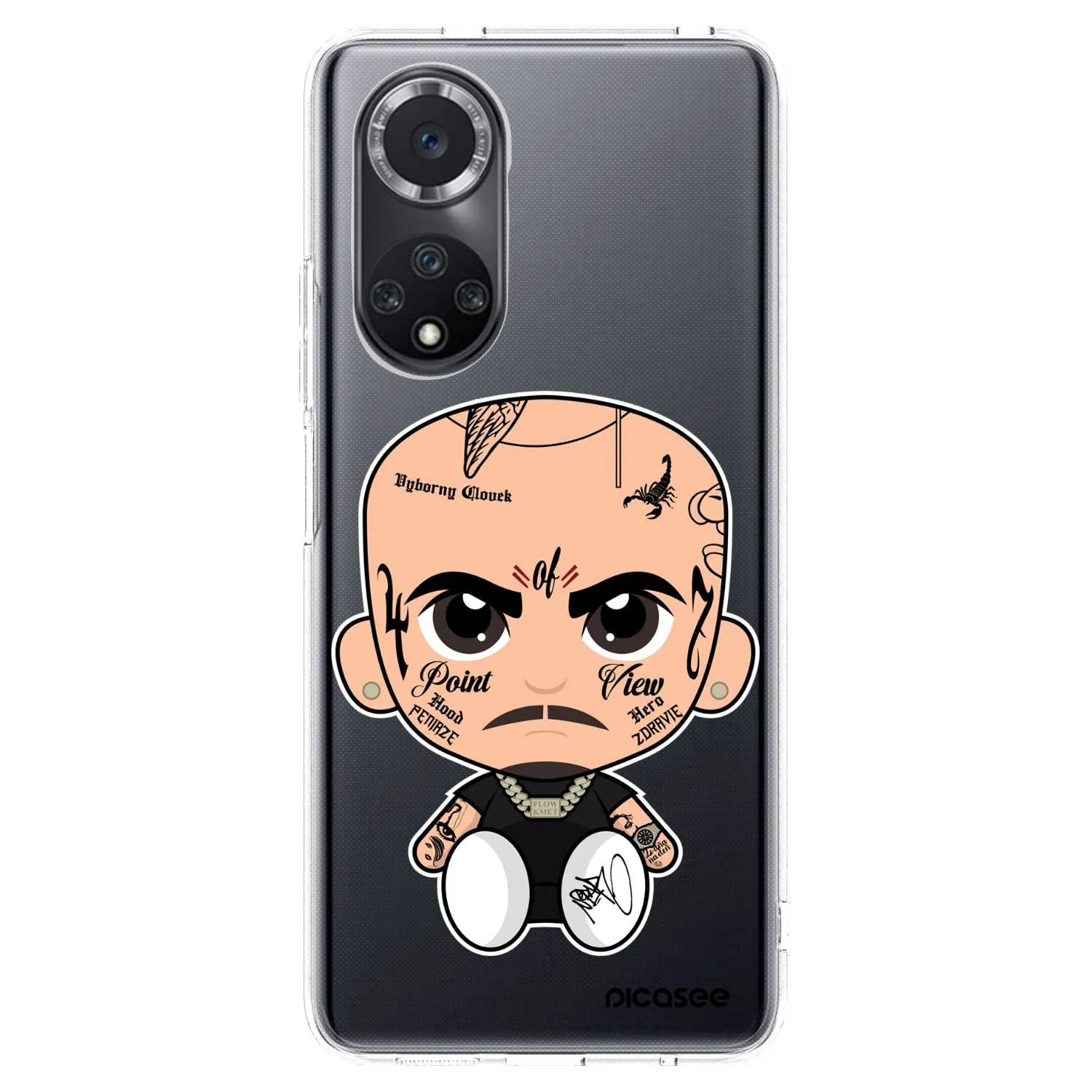 Picasee silikónový prehľadný obal pre Huawei Nova 9 SE - Separ