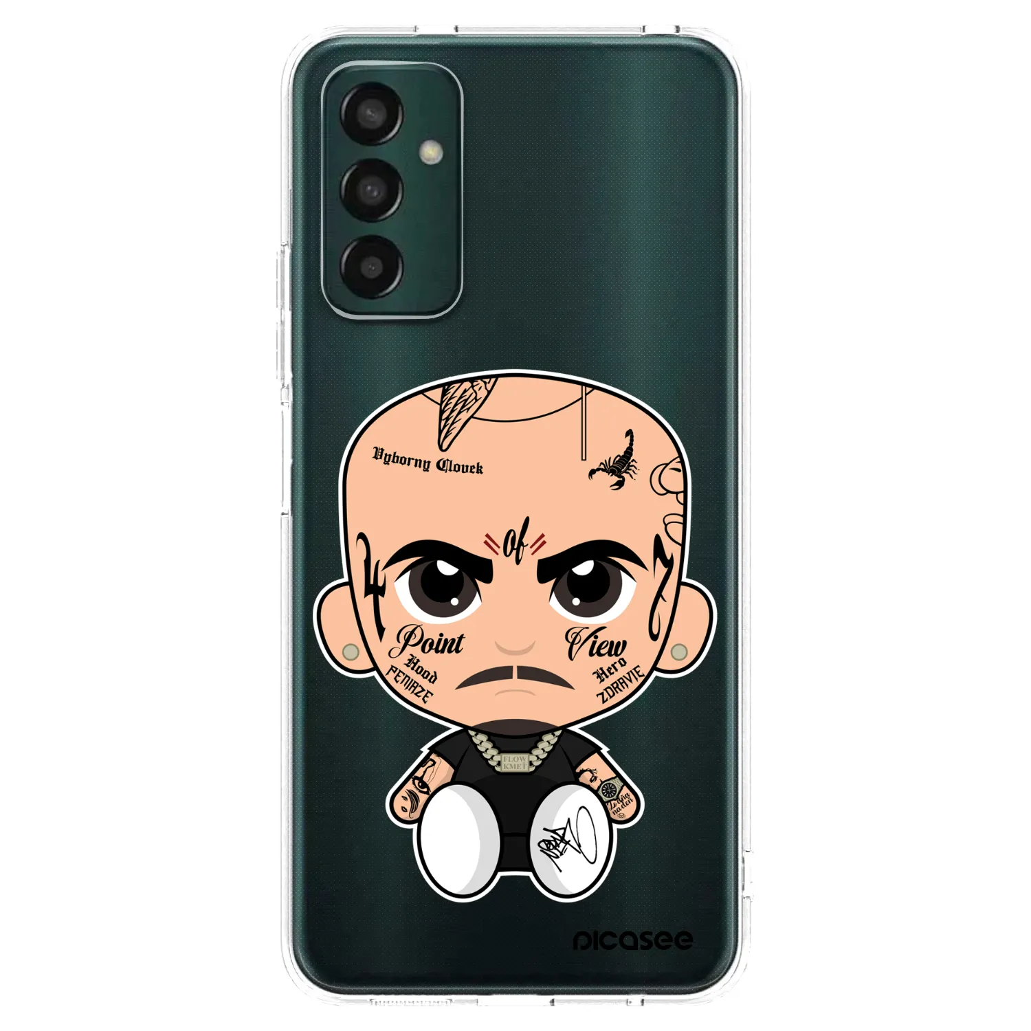 Picasee silikónový prehľadný obal pre Samsung Galaxy M13 M135F - Separ