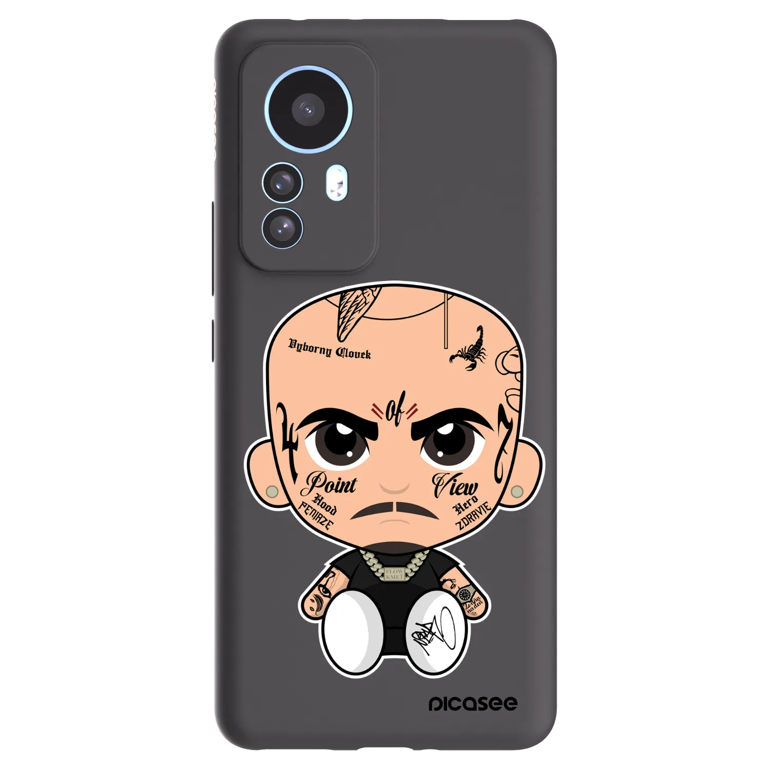Picasee silikónový čierny obal pre Xiaomi 12T Pro - Separ