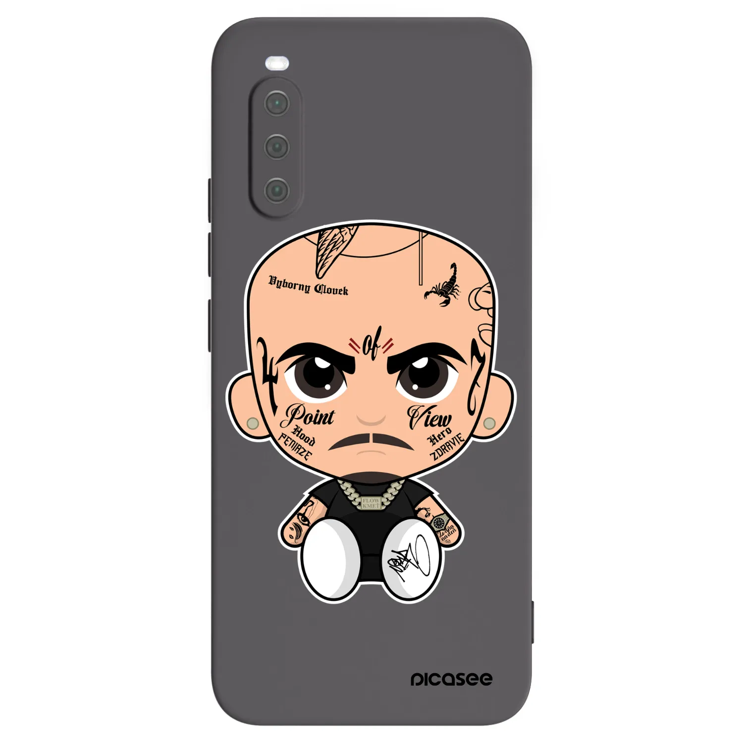 Picasee silikónový čierny obal pre Sony Xperia 10 III - Separ