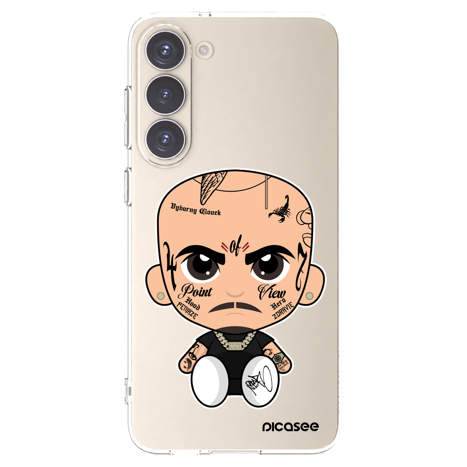 Picasee silikónový prehľadný obal pre Samsung Galaxy S23+ 5G - Separ