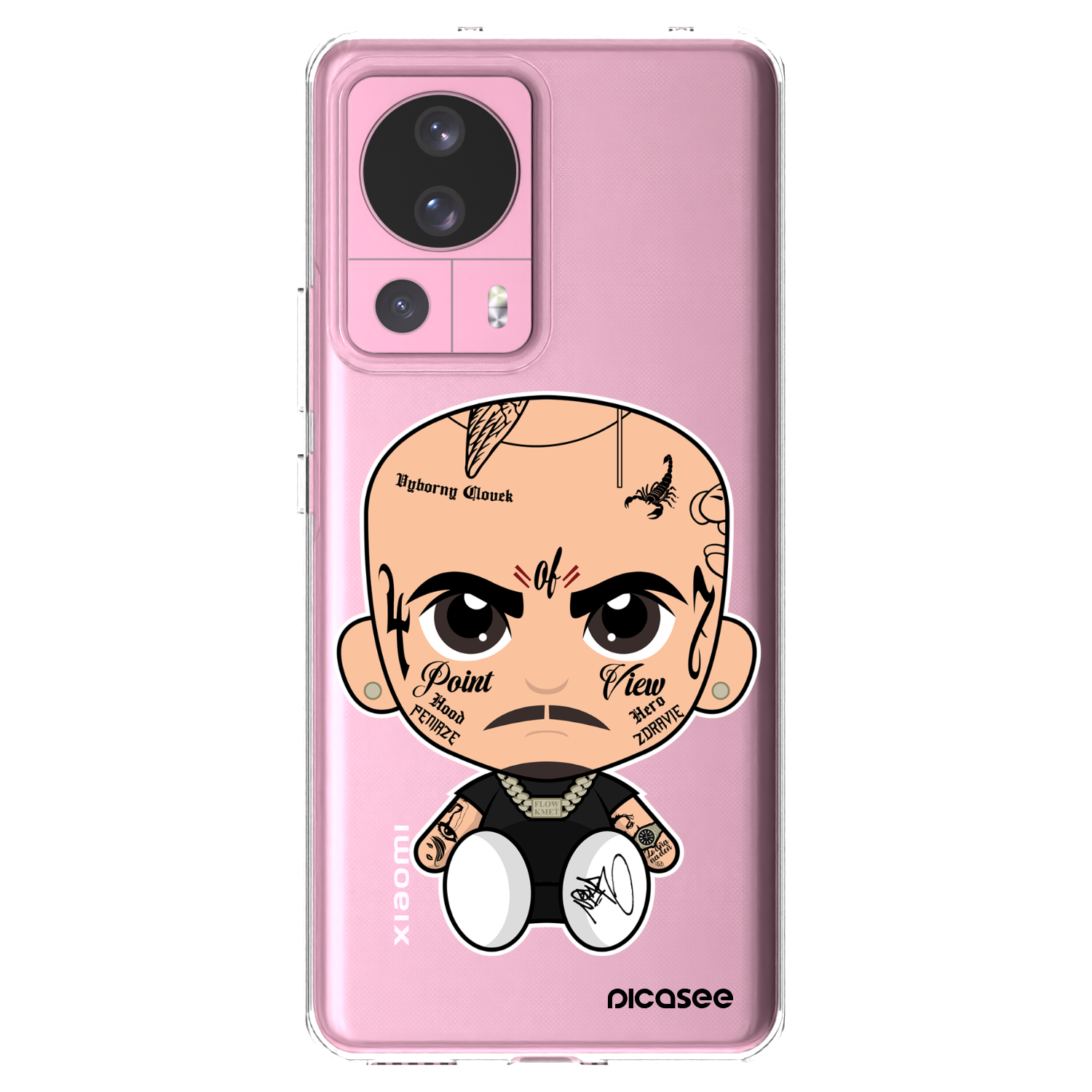 Picasee silikónový prehľadný obal pre Xiaomi 13 Lite - Separ