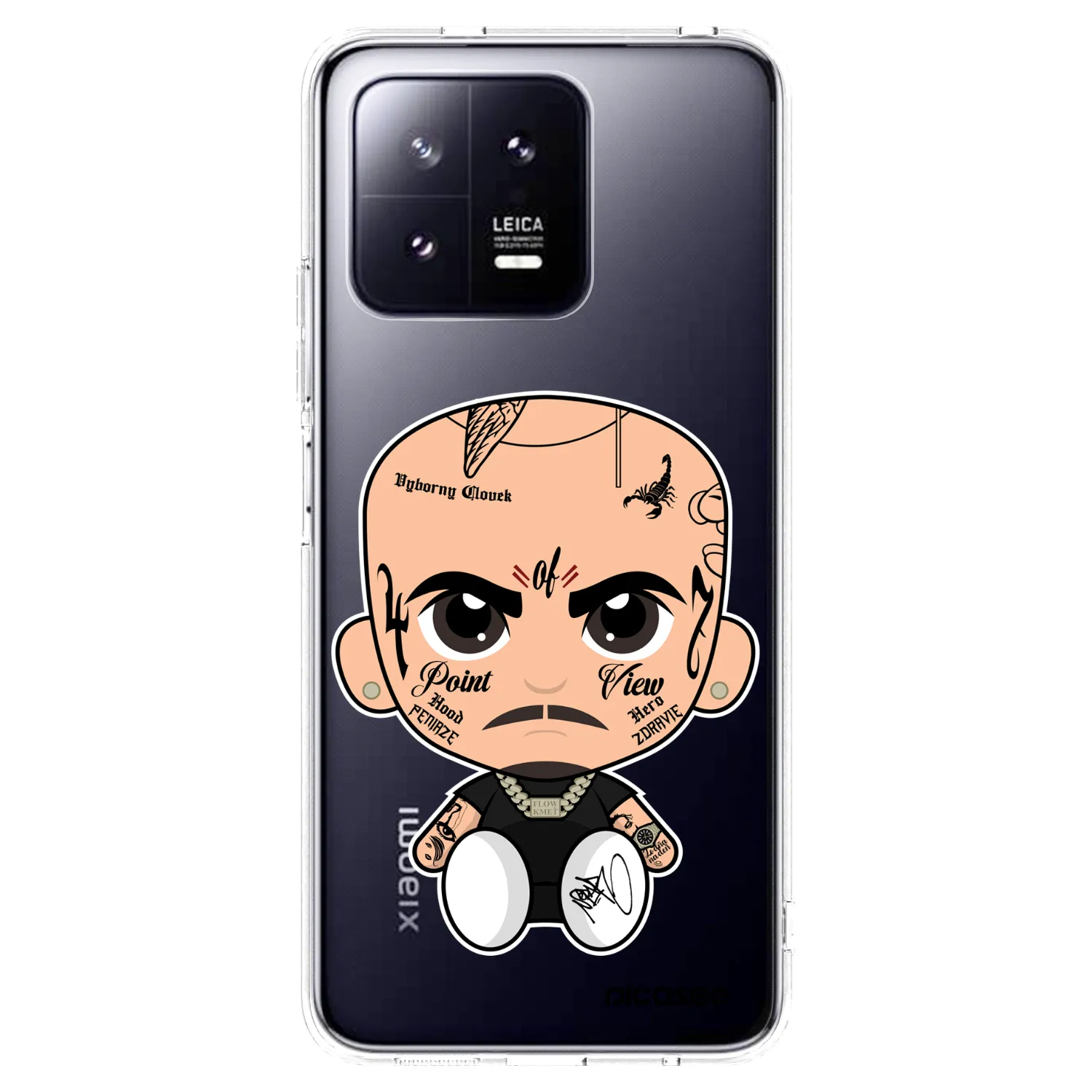 Silikónový prehľadný obal pre Xiaomi 13 Pro - Separ