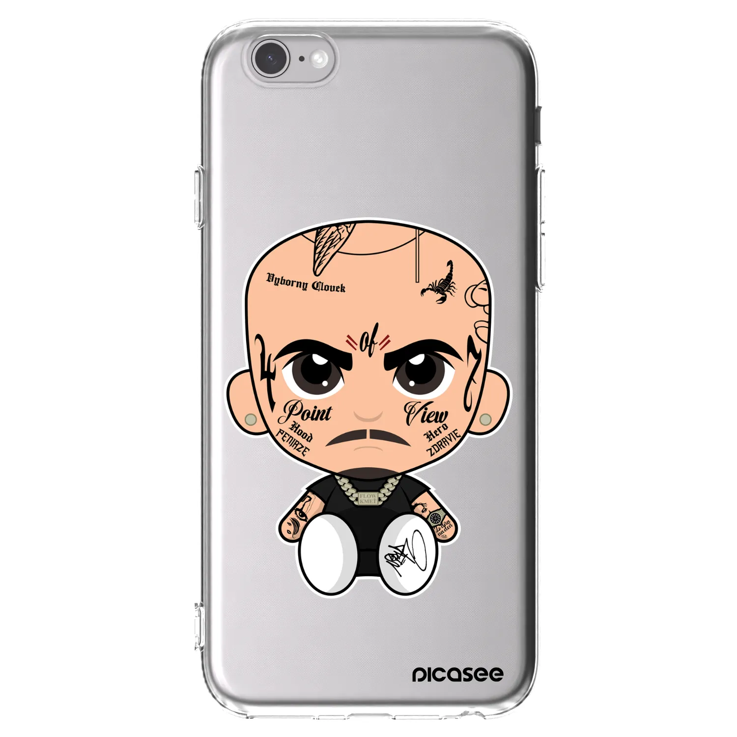 Picasee silikónový prehľadný obal pre Apple iPhone 6/6S - Separ