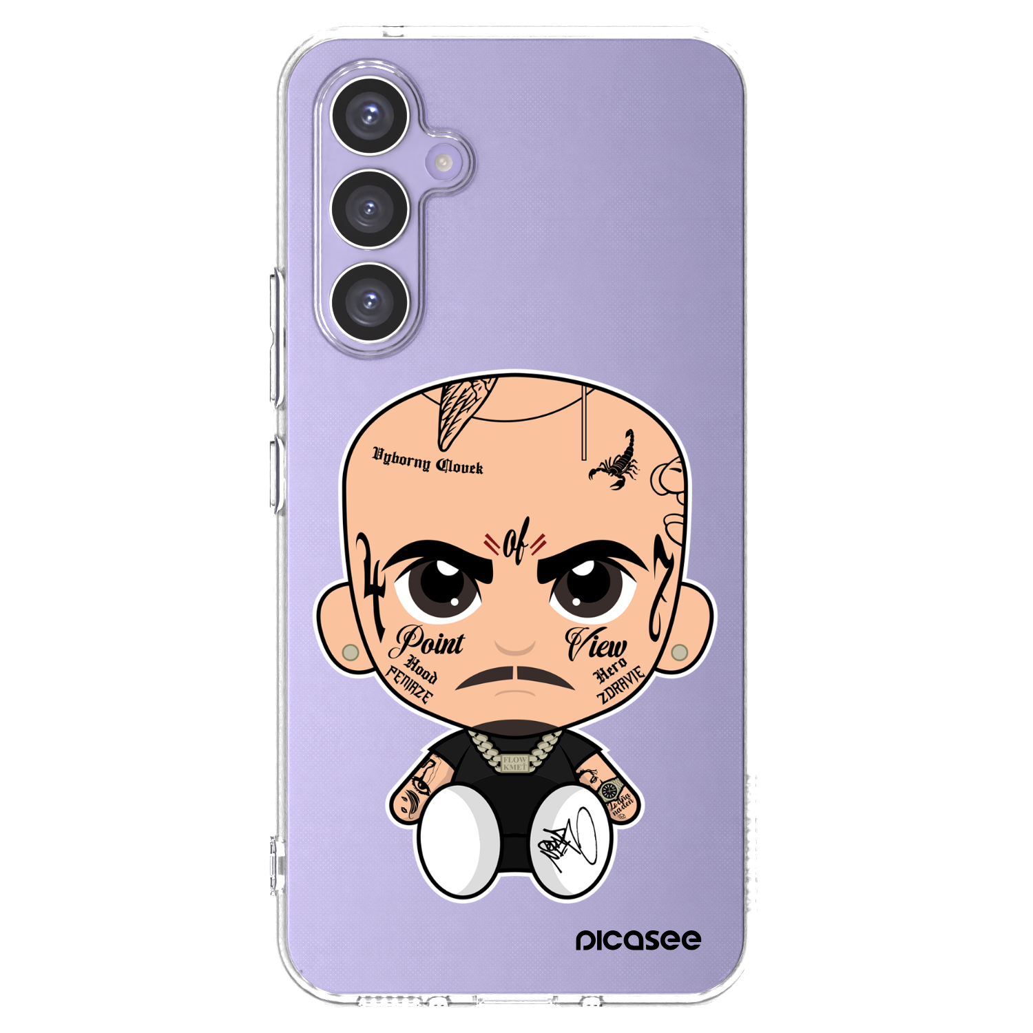 Picasee silikónový prehľadný obal pre Samsung Galaxy A54 5G A546B - Separ
