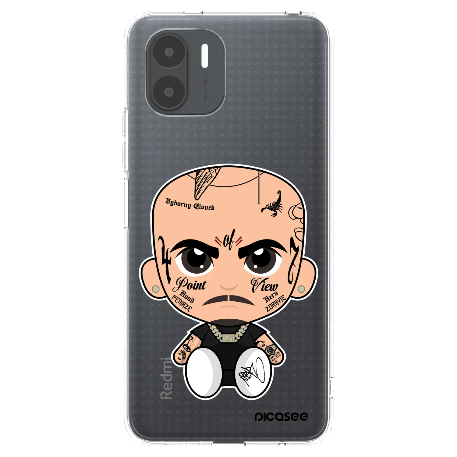 Picasee silikónový prehľadný obal pre Xiaomi Redmi A2 - Separ