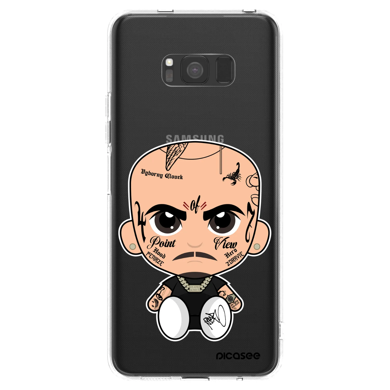 Picasee silikónový prehľadný obal pre Samsung Galaxy S8 G950F - Separ