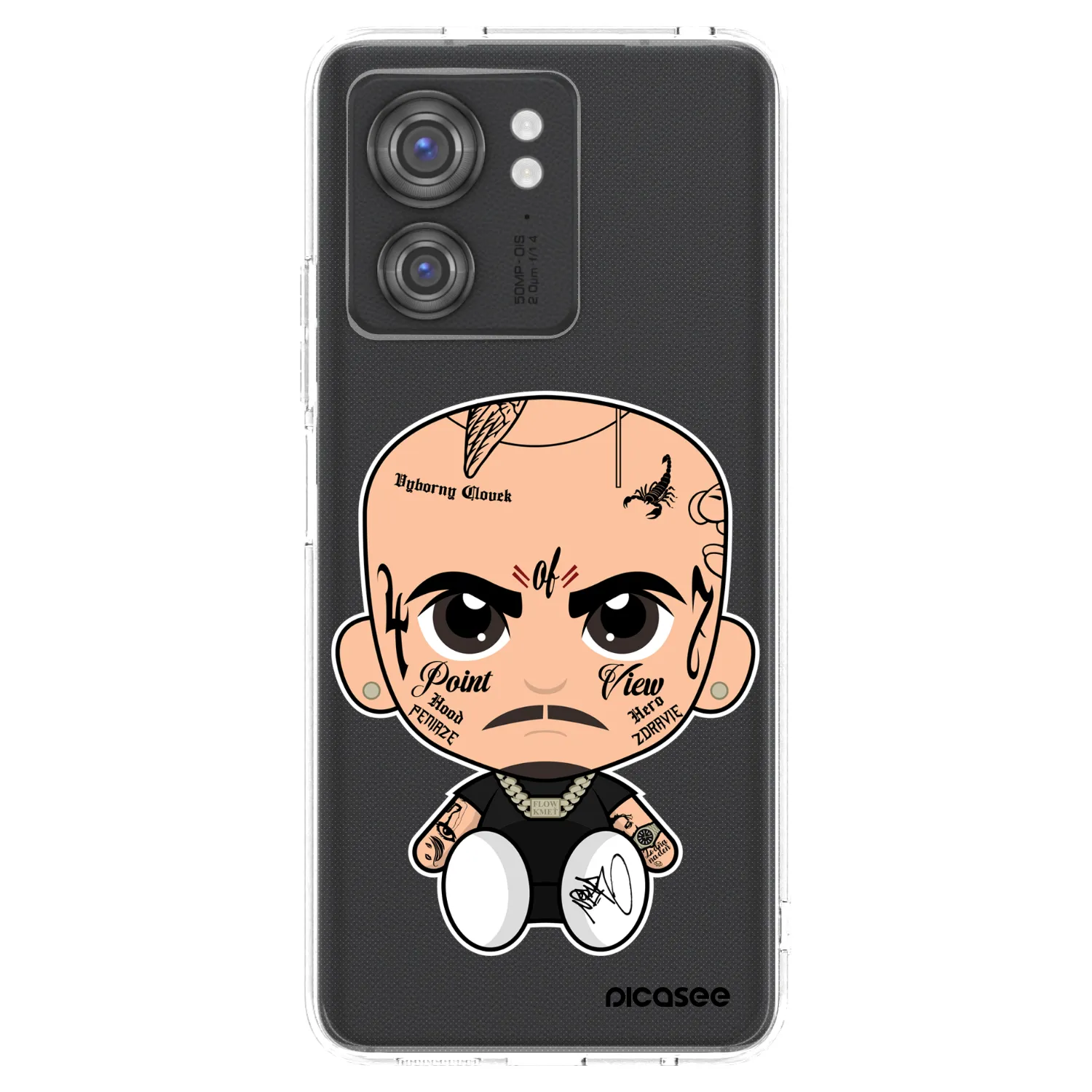Picasee silikónový prehľadný obal pre Motorola Edge 40 - Separ