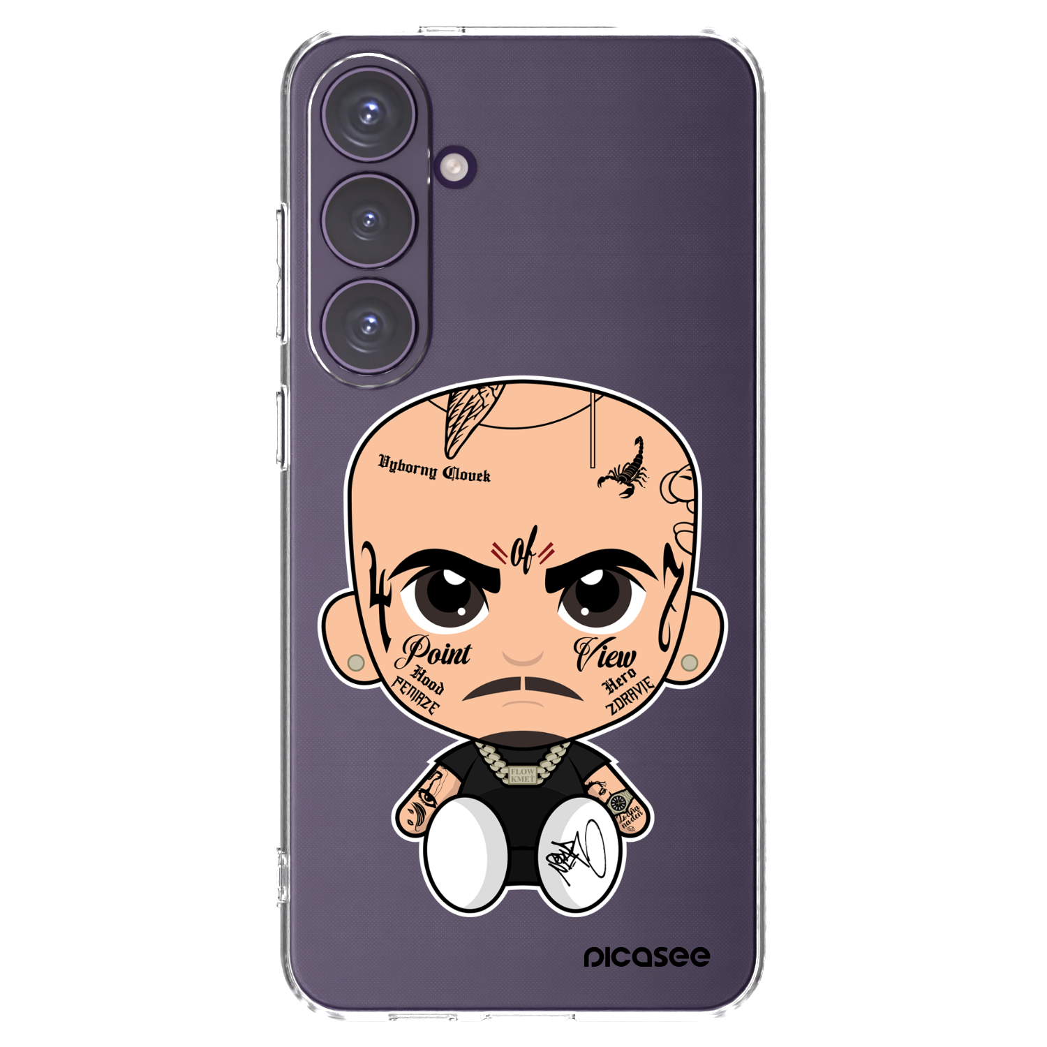 Picasee silikónový prehľadný obal pre Samsung Galaxy S24+ S926B 5G - Separ