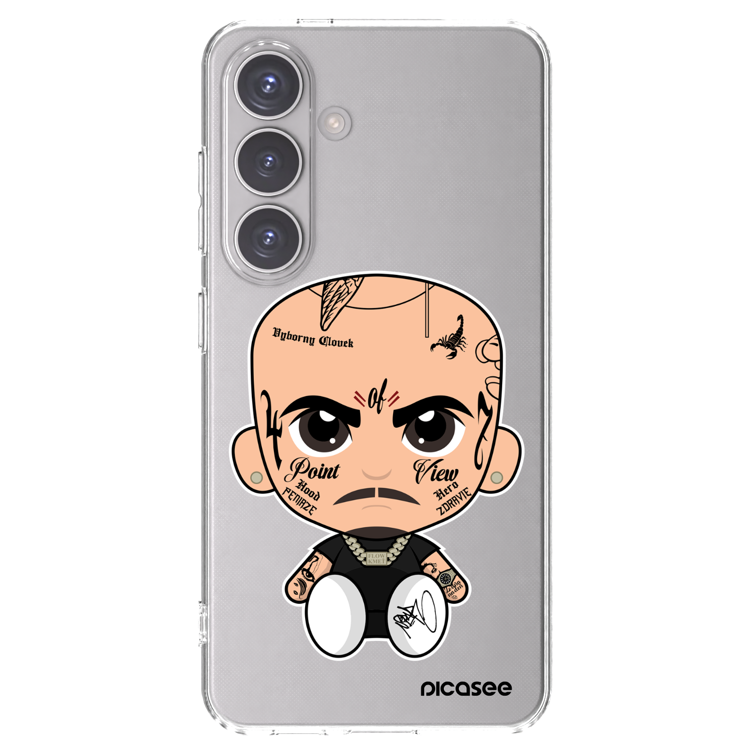 Picasee silikónový prehľadný obal pre Samsung Galaxy S24 S921B 5G - Separ