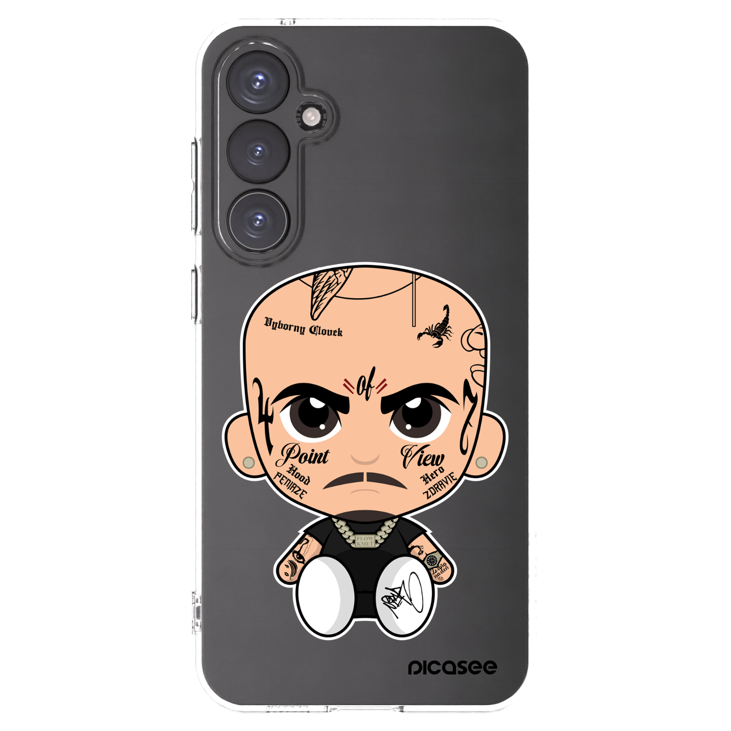 Picasee silikónový prehľadný obal pre Samsung Galaxy S23 FE S711B - Separ