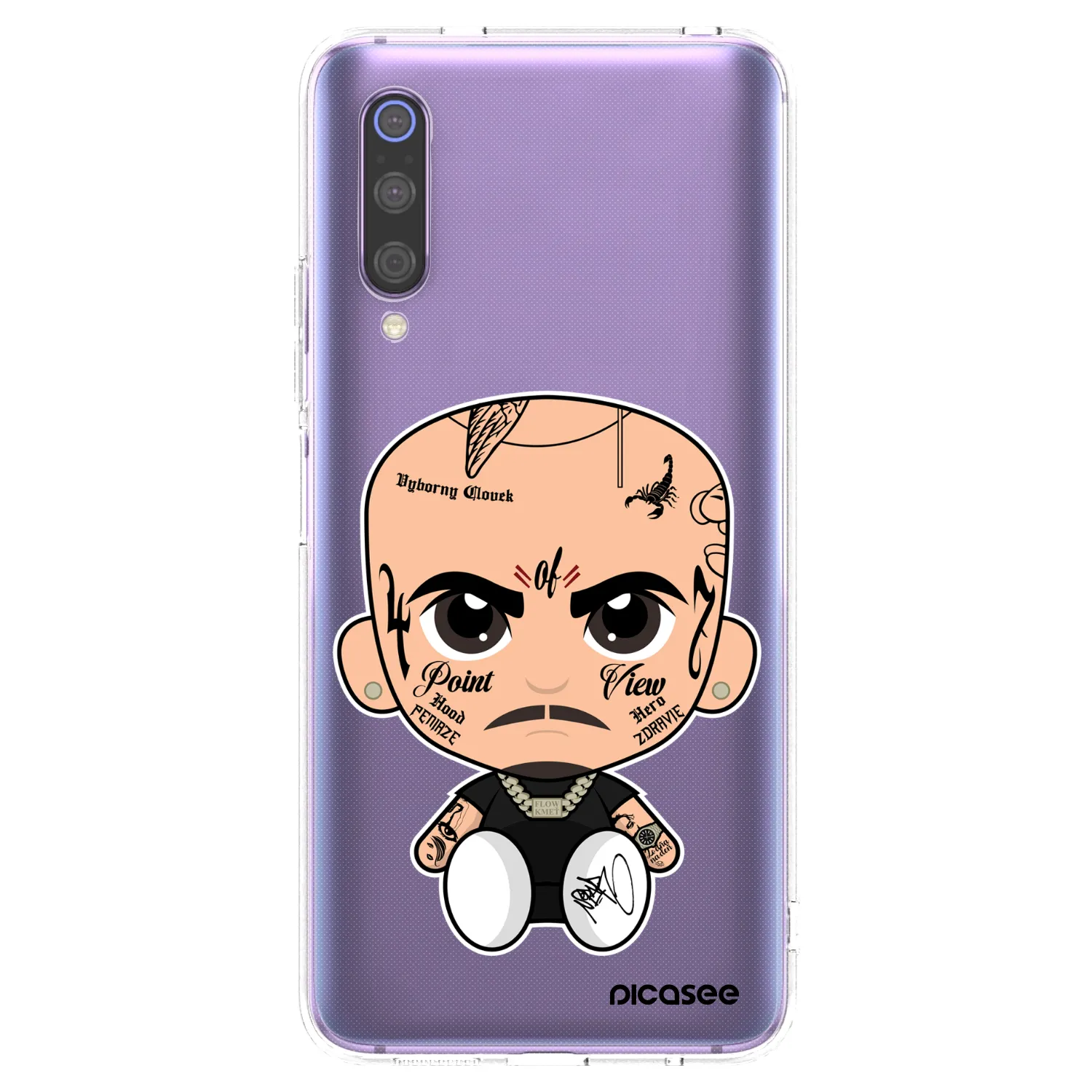 Picasee silikónový prehľadný obal pre Xiaomi Mi 9 - Separ