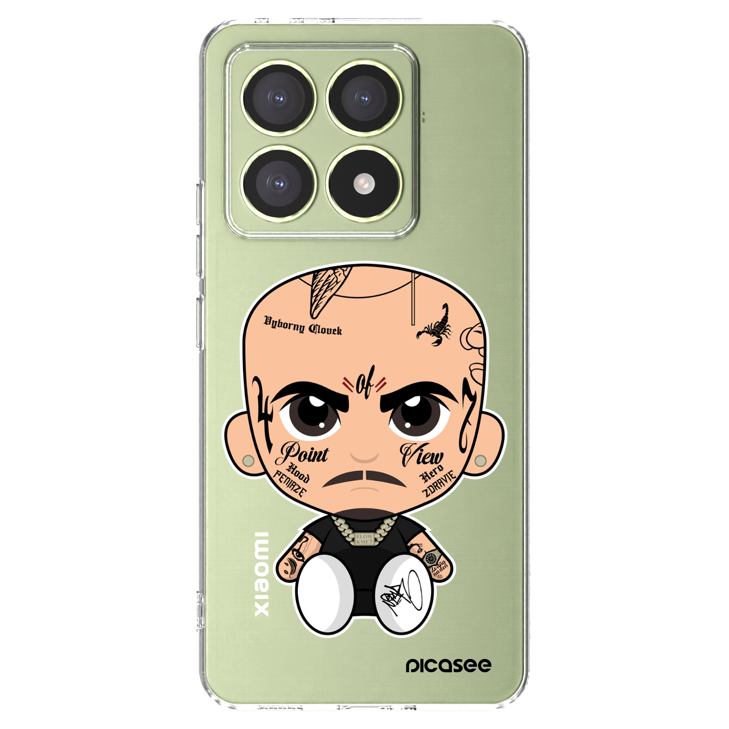 Picasee silikónový prehľadný obal pre Xiaomi 14T - Separ
