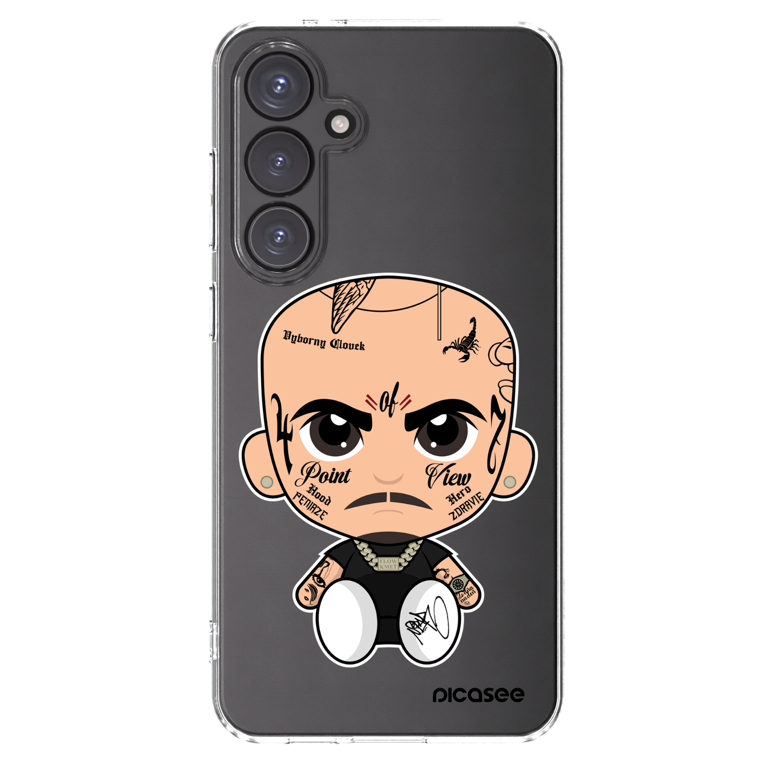 Picasee silikónový prehľadný obal pre Samsung Galaxy S24 FE S721B - Separ
