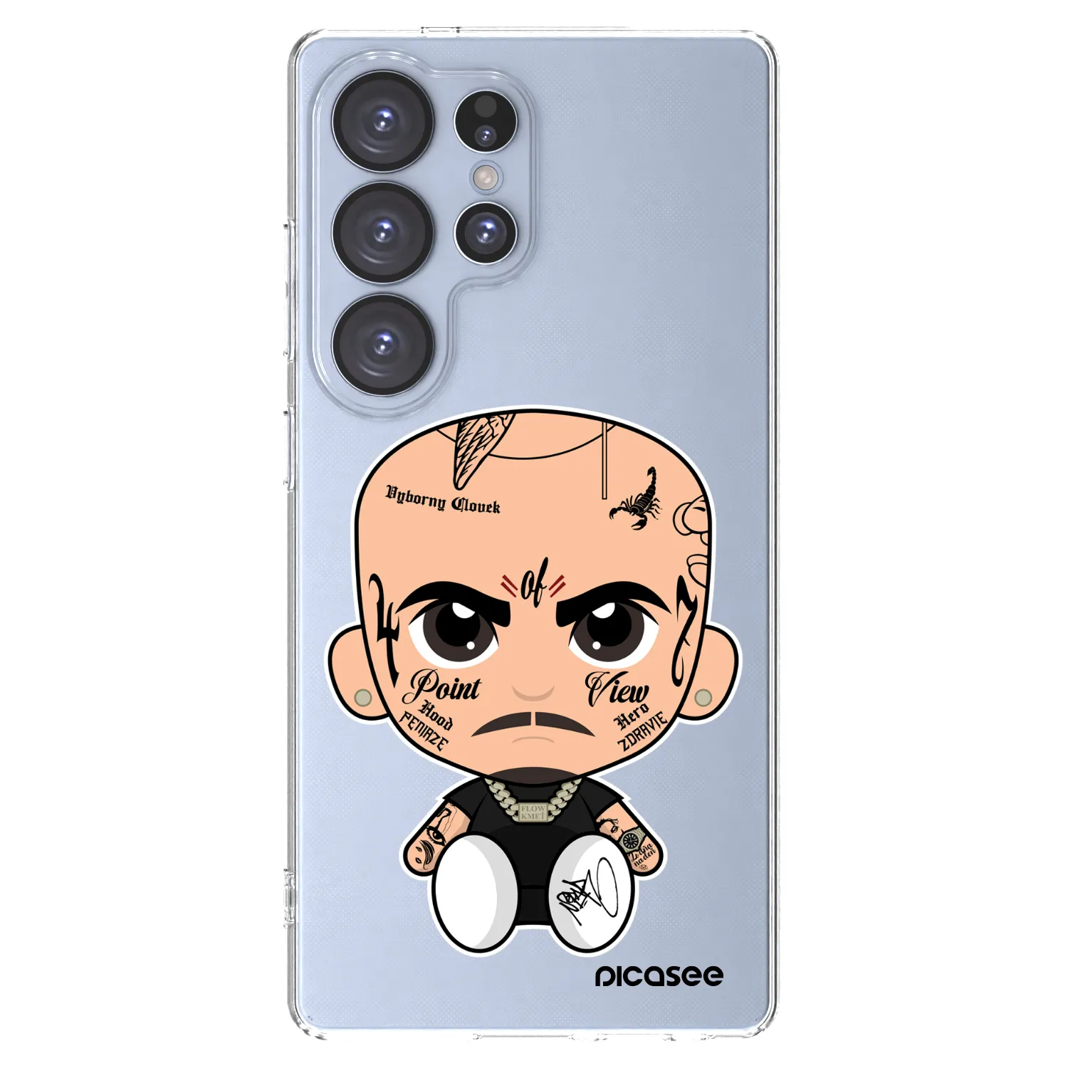 Picasee silikónový prehľadný obal pre Samsung Galaxy S25 Ultra 5G - Separ