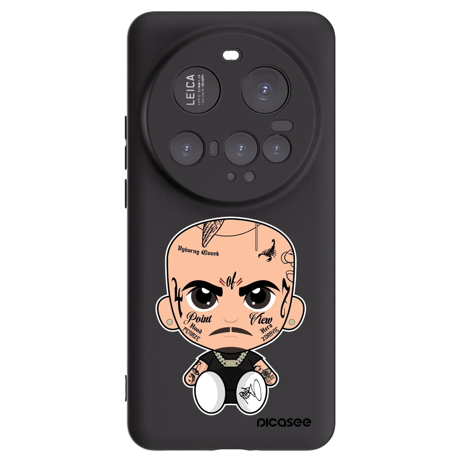 Picasee silikónový čierny obal pre Xiaomi 15 Ultra - Separ
