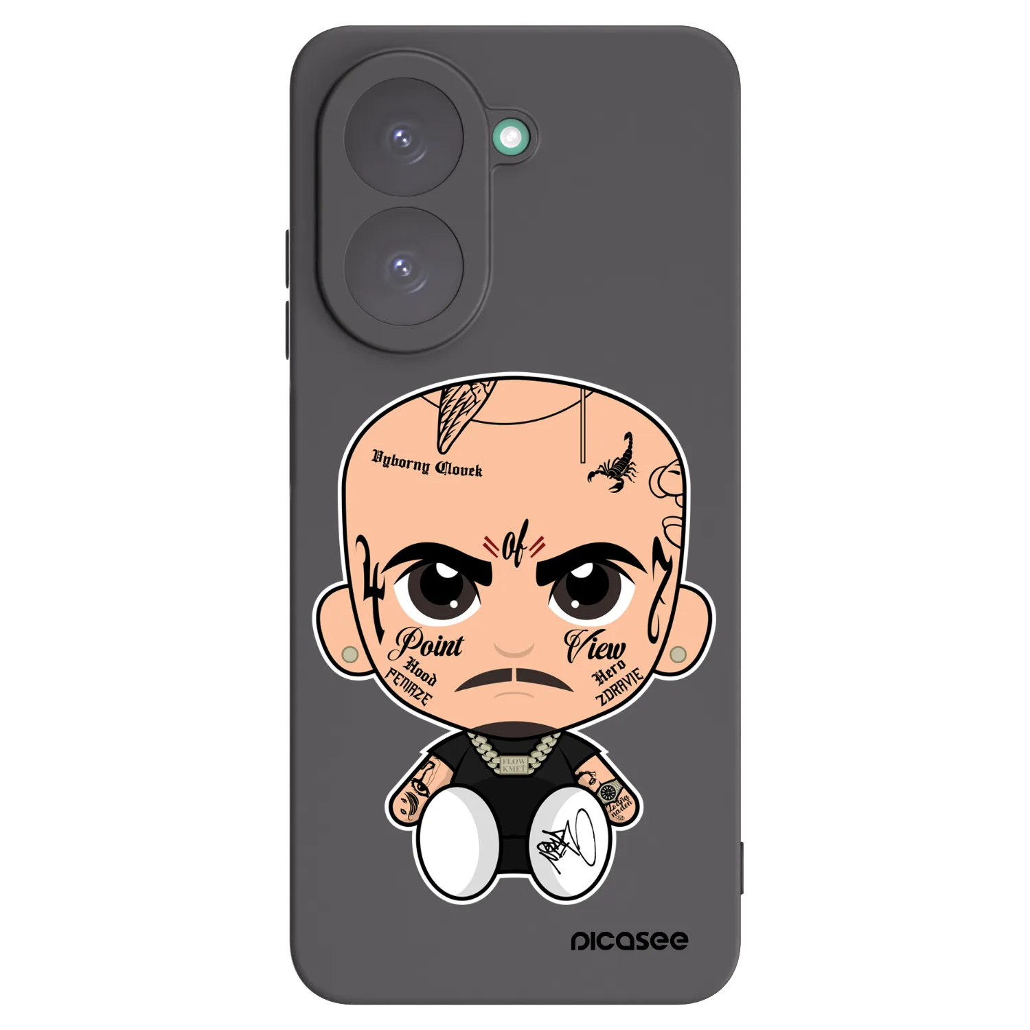 Picasee silikónový čierny obal pre Xiaomi Redmi A5 - Separ