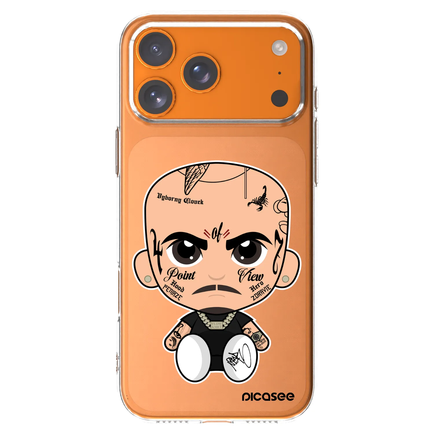 Silikónový prehľadný obal pre Apple iPhone 17 Pro Max - Separ