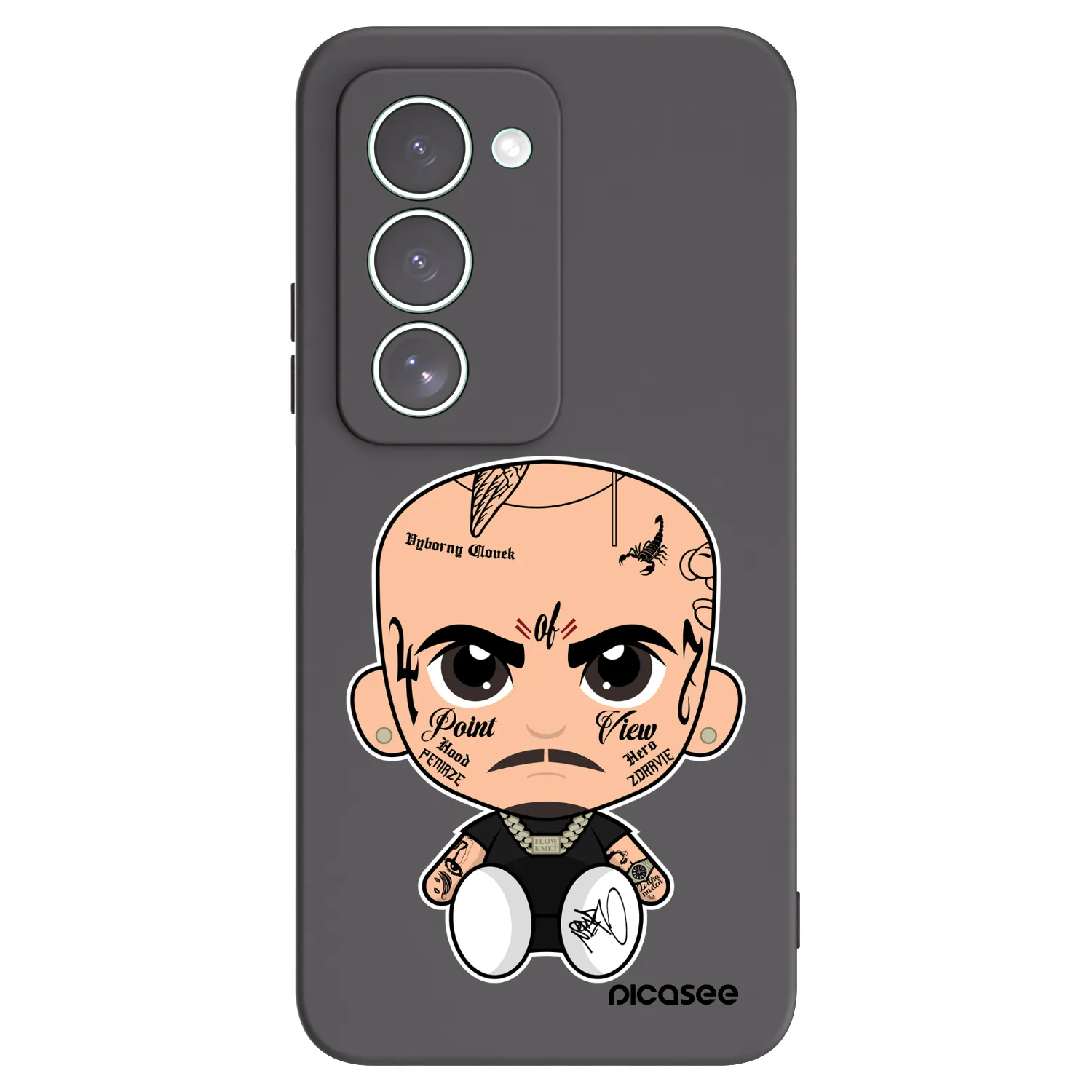 Picasee silikónový čierny obal pre Xiaomi Redmi 15 5G - Separ