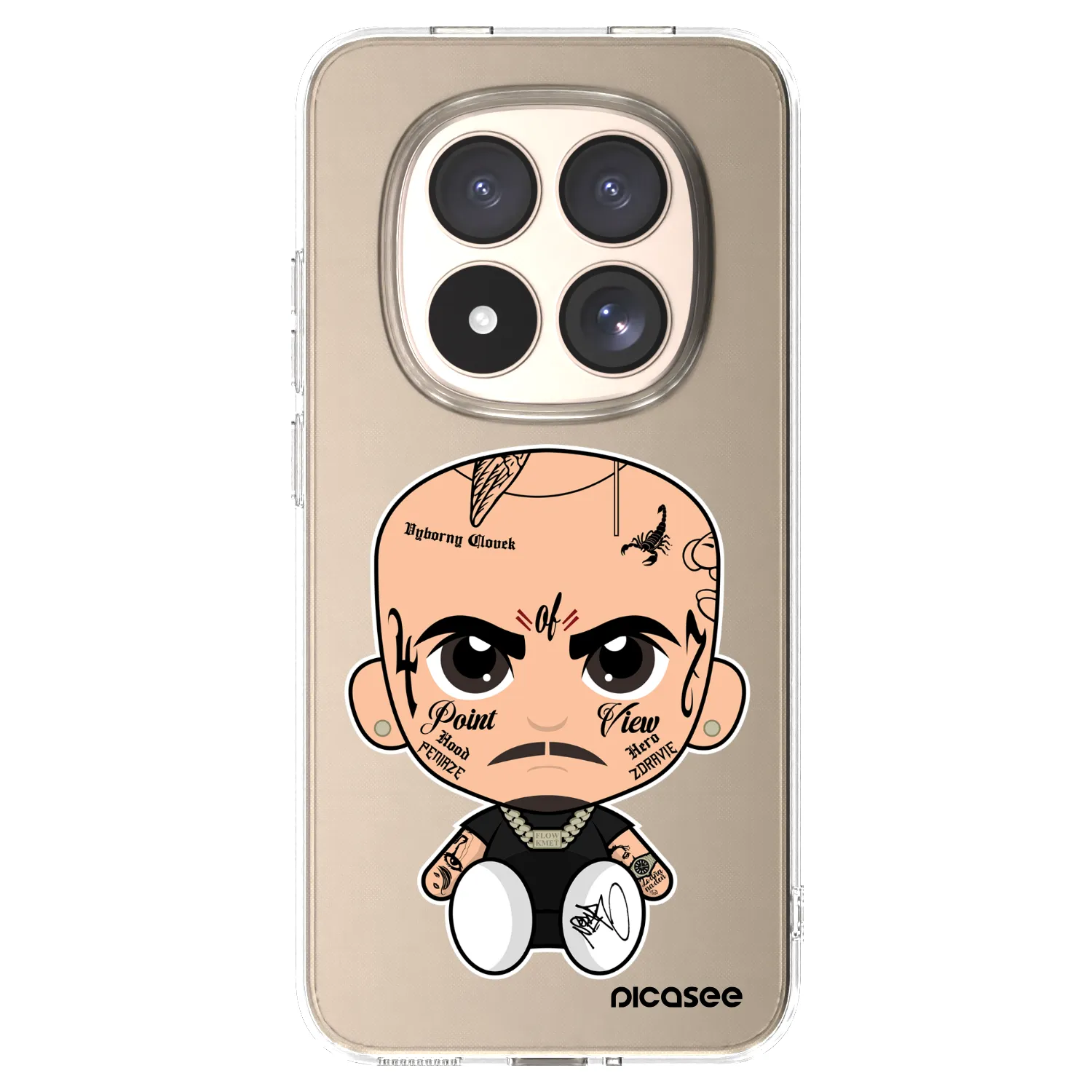 Picasee silikónový prehľadný obal pre Xiaomi Redmi Note 15 Pro 4G - Separ