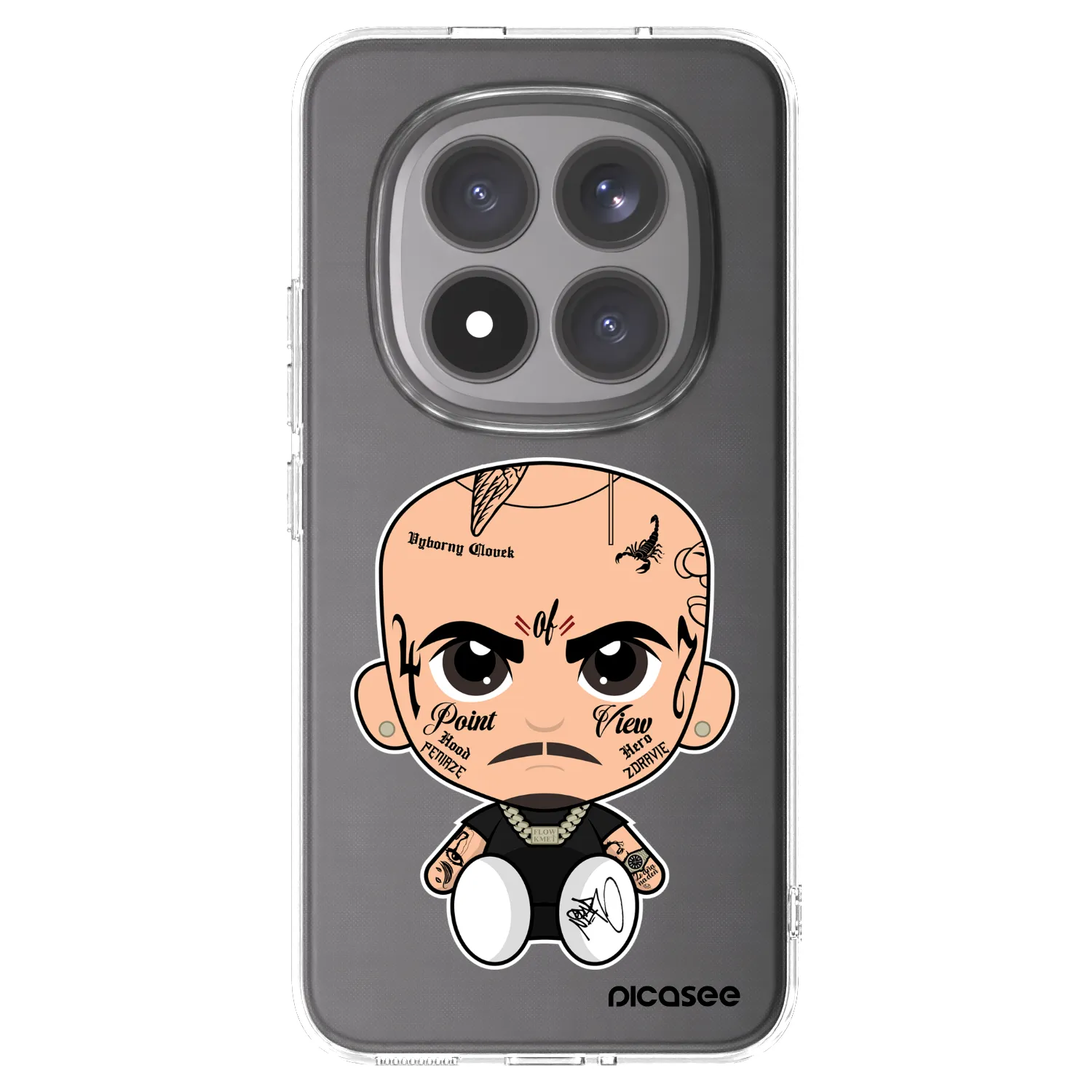 Silikónový prehľadný obal pre Xiaomi Redmi Note 15 Pro+ - Separ