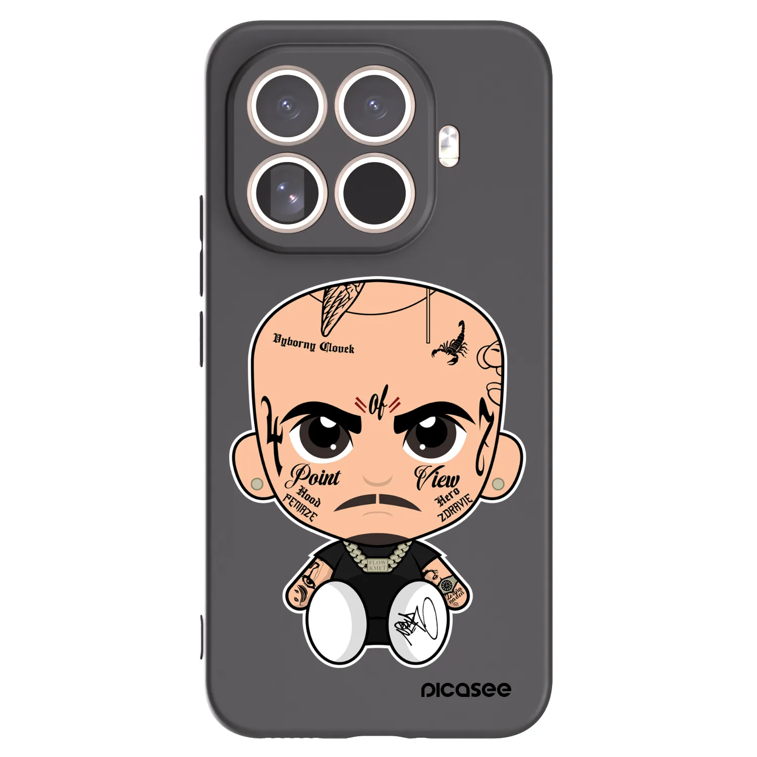 Picasee silikónový čierny obal pre Xiaomi 15T Pro - Separ