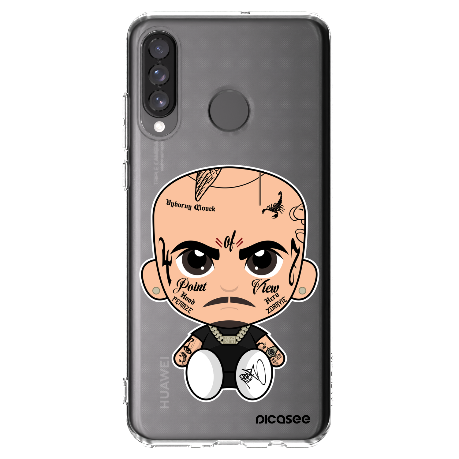 Picasee silikónový prehľadný obal pre Huawei P30 Lite - Separ