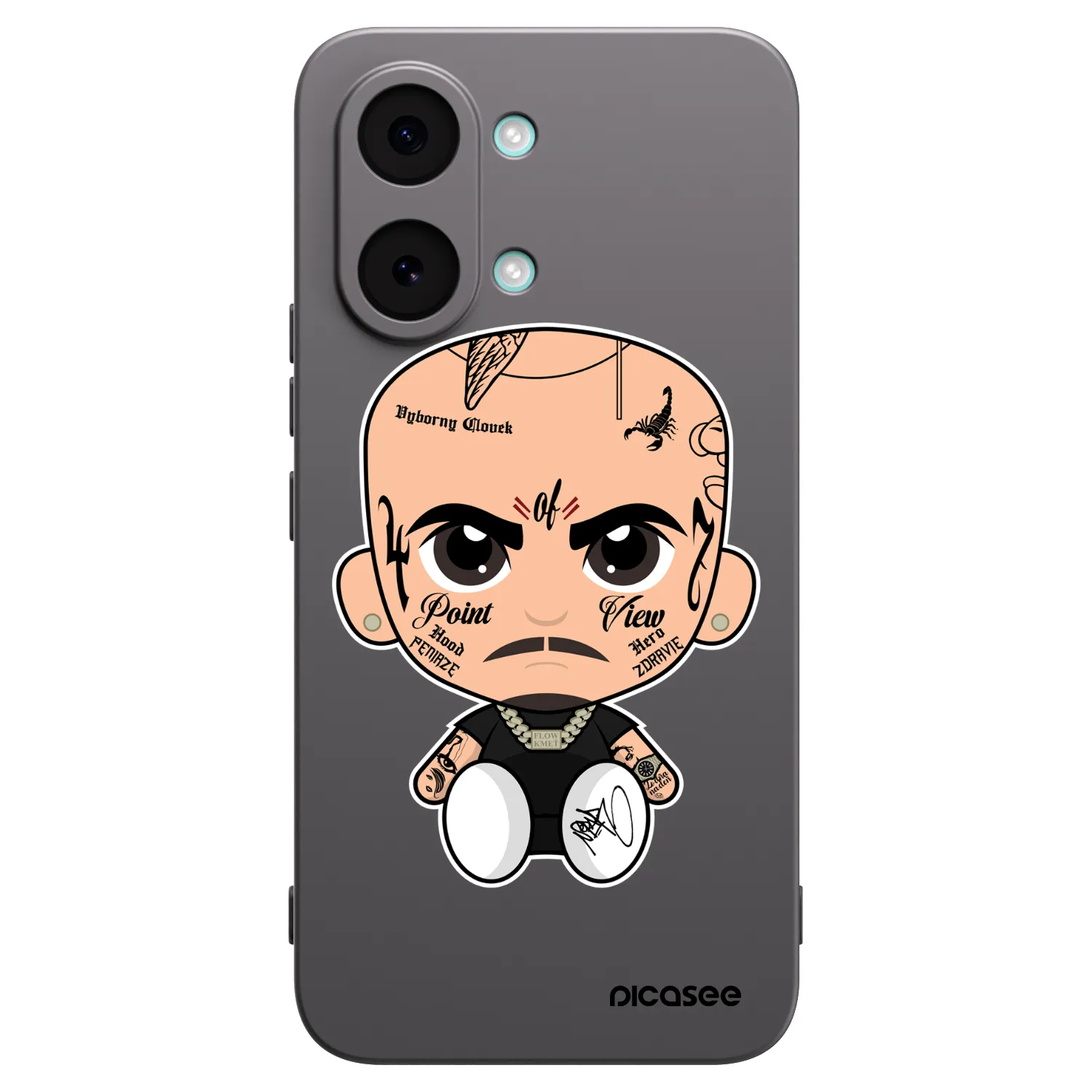 Picasee silikónový čierny obal pre Xiaomi Poco X8 Pro Max - Separ