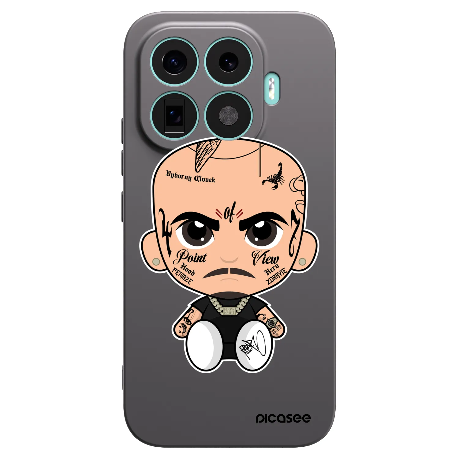 Picasee silikónový čierny obal pre Xiaomi 17T - Separ
