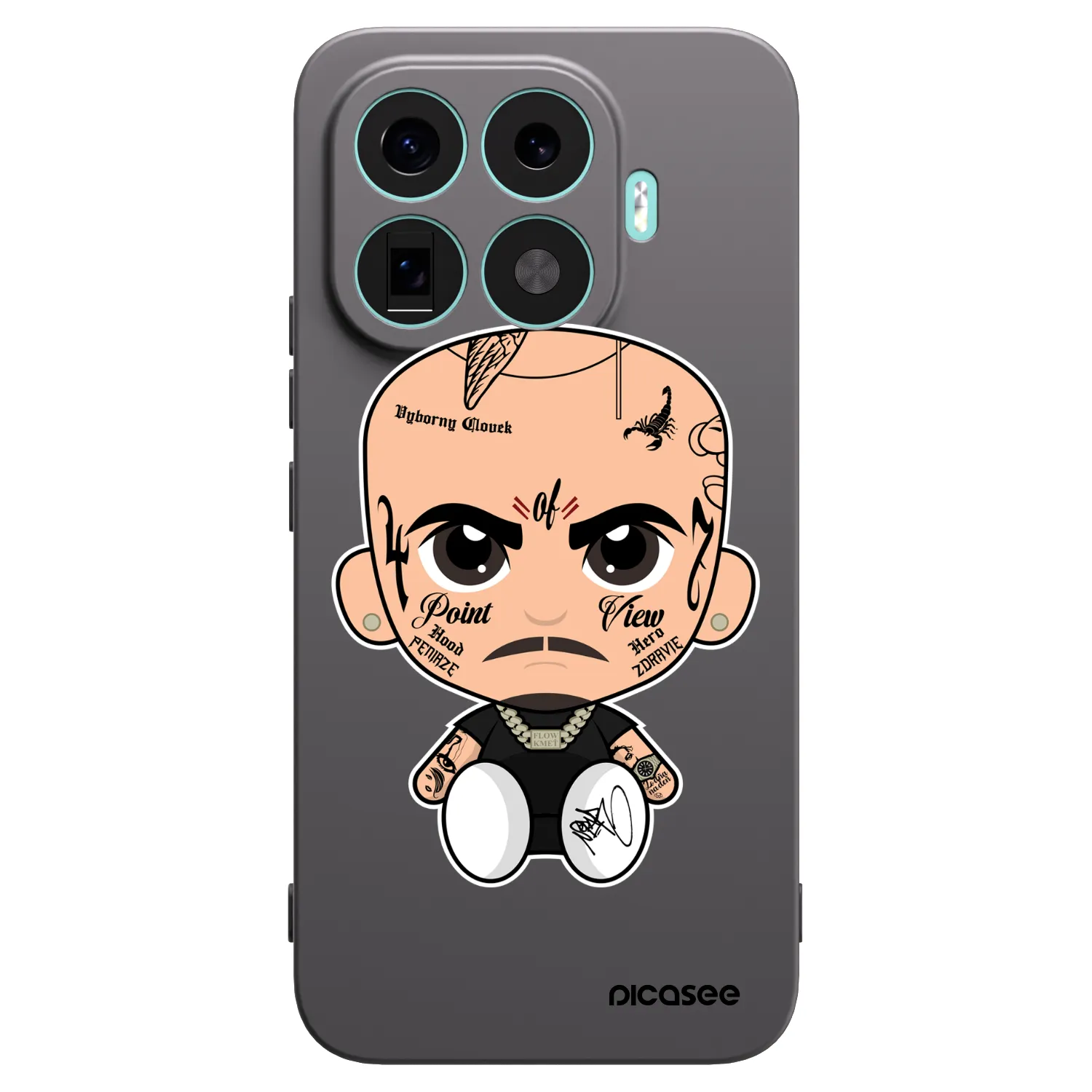 Picasee silikónový čierny obal pre Xiaomi 17T Pro - Separ