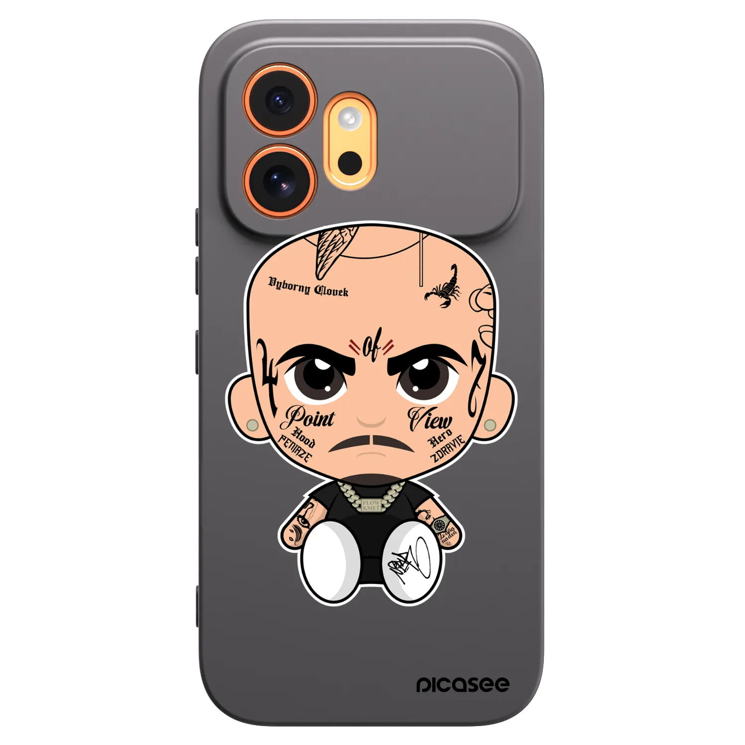 Picasee silikónový čierny obal pre Honor 600 - Separ