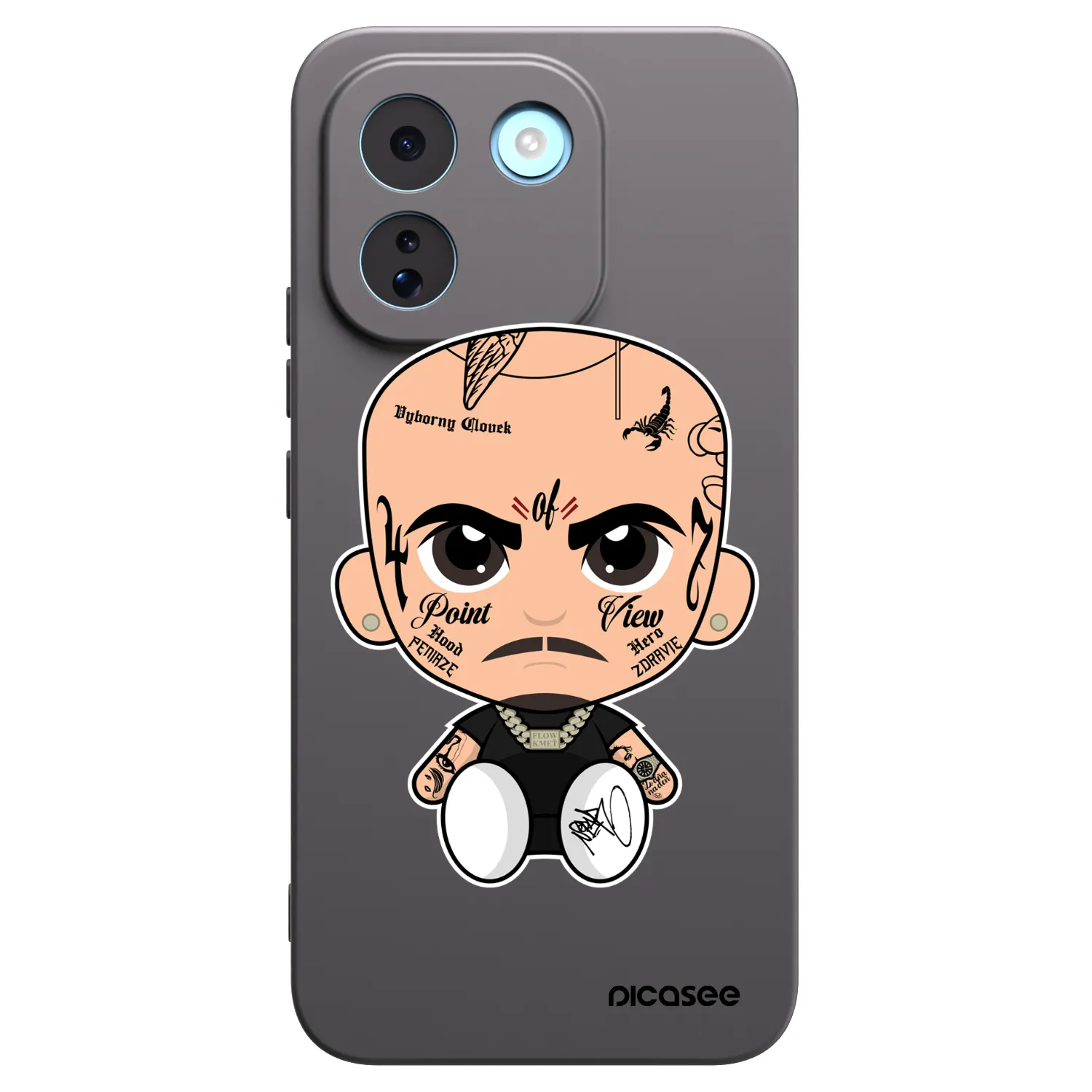 Picasee silikónový čierny obal pre Xiaomi Redmi Note 17 Pro MAX 5G - Separ