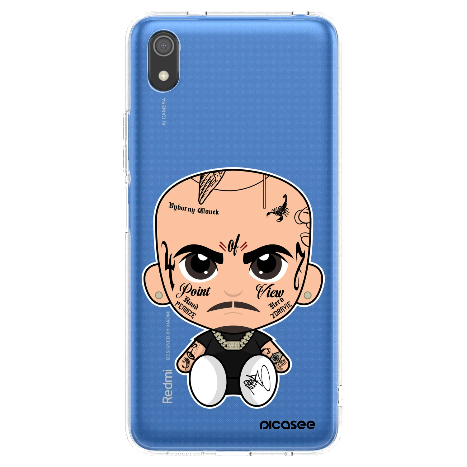 Picasee silikónový prehľadný obal pre Xiaomi Redmi 7A - Separ