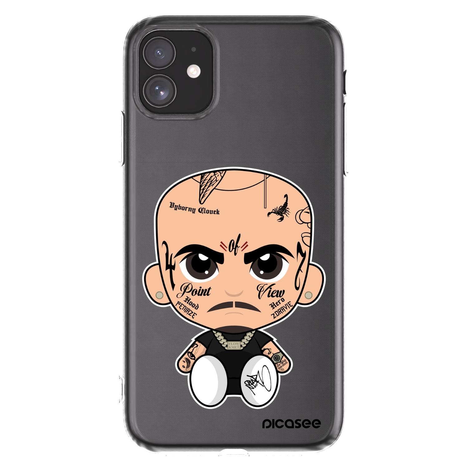 Picasee silikónový prehľadný obal pre Apple iPhone 11 - Separ