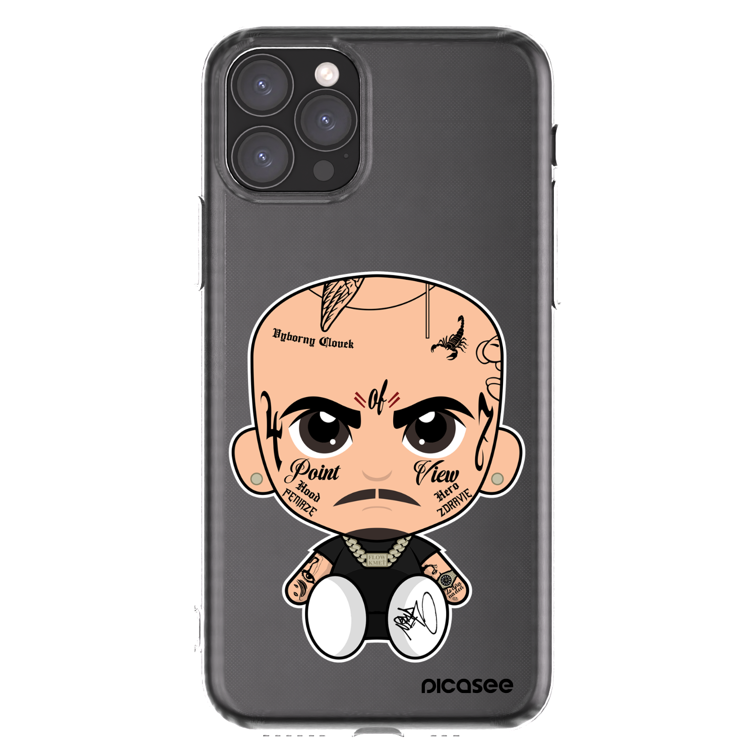 Picasee silikónový prehľadný obal pre Apple iPhone 11 Pro - Separ