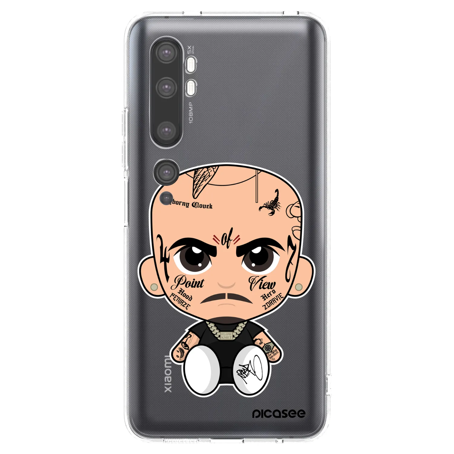 Silikónový prehľadný obal pre Xiaomi Mi Note 10 (Pro) - Separ