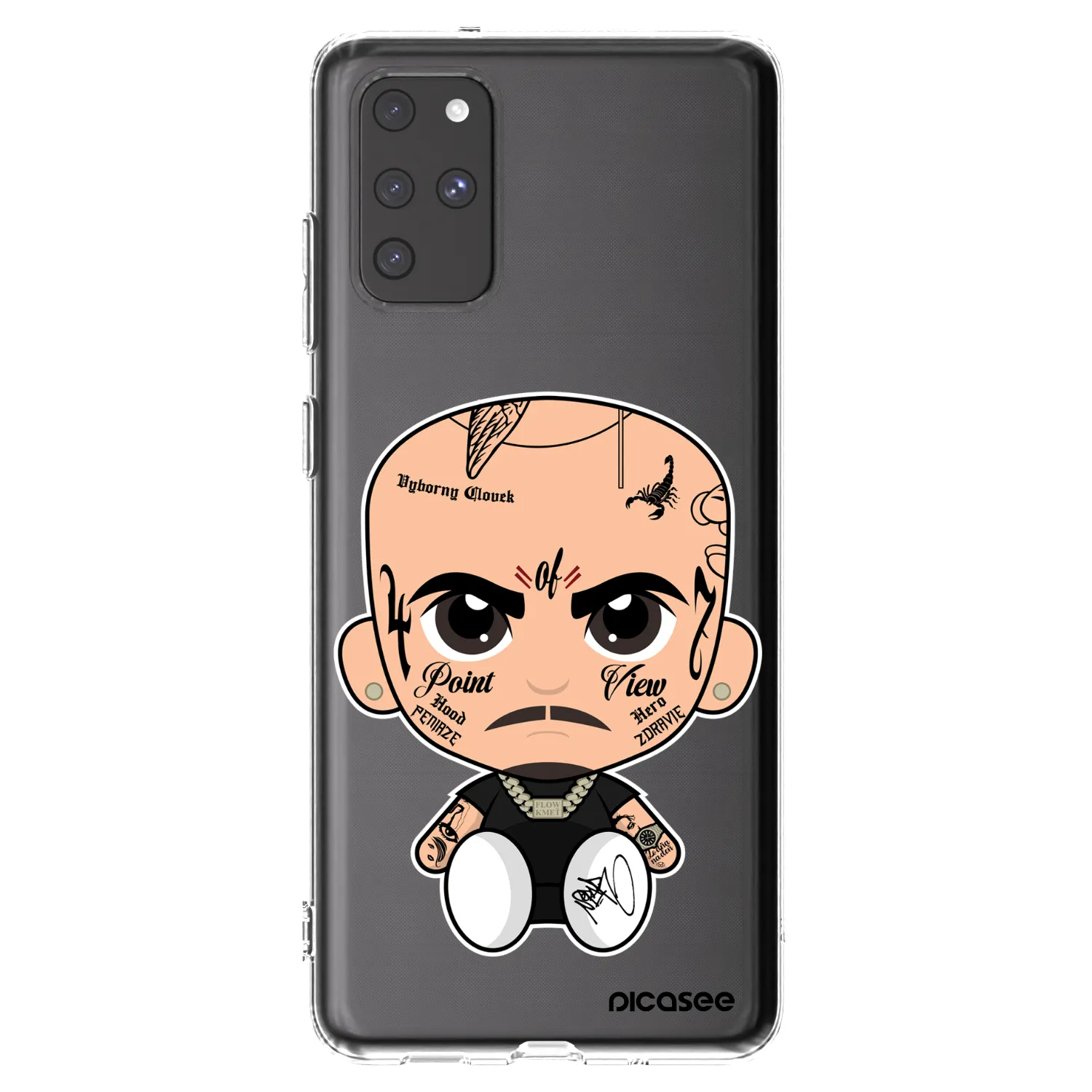 Picasee silikónový prehľadný obal pre Samsung Galaxy S20+ G985F - Separ