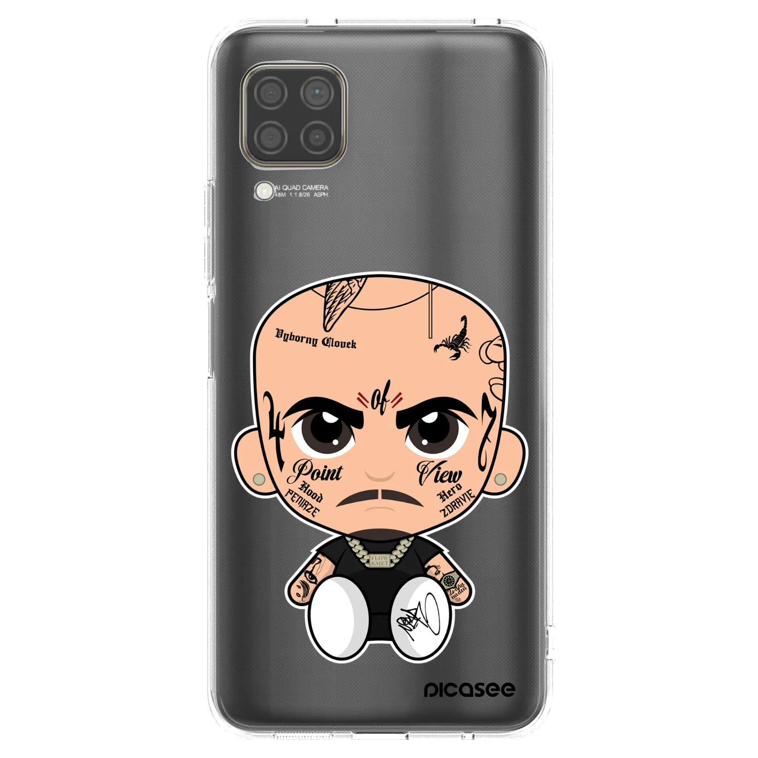 Picasee silikónový prehľadný obal pre Huawei P40 Lite - Separ