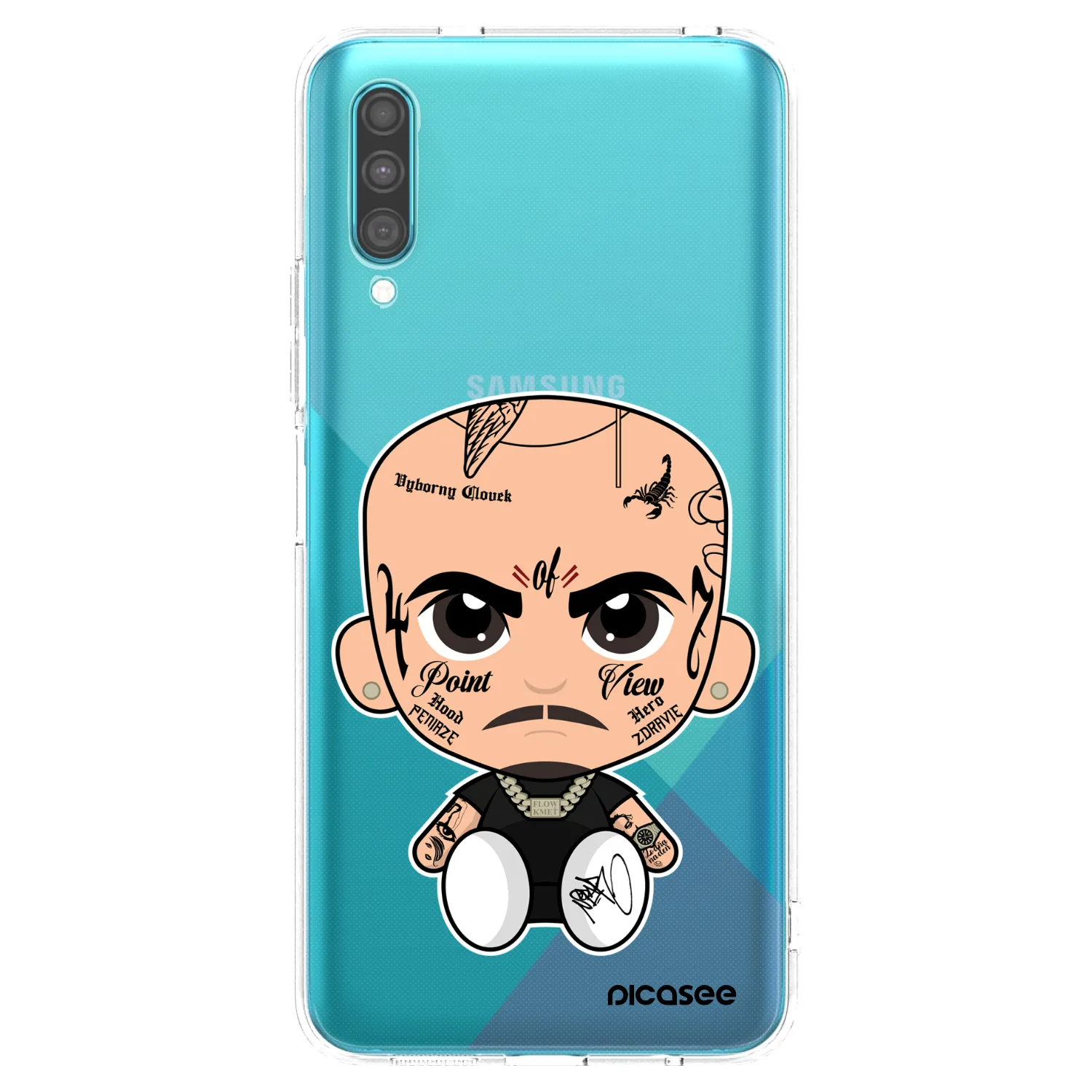 Picasee silikónový prehľadný obal pre Samsung Galaxy A30s A307F - Separ