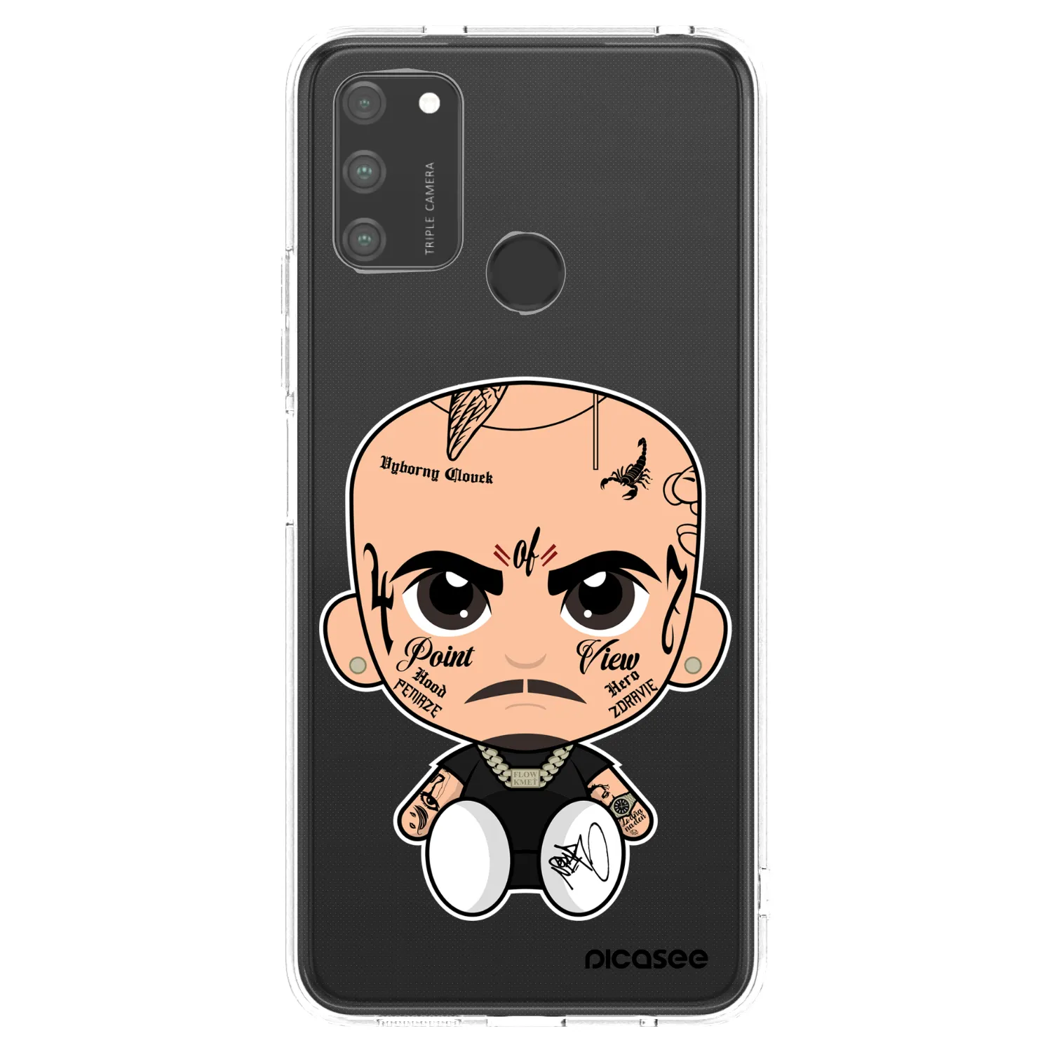 Picasee silikónový prehľadný obal pre Honor 9A - Separ