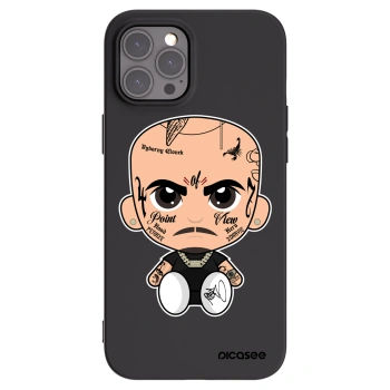 Picasee silikónový čierny obal pre Apple iPhone 12 Pro Max - Separ