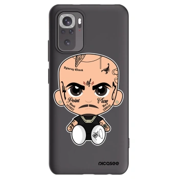 Picasee silikónový čierny obal pre Xiaomi Redmi Note 10 - Separ