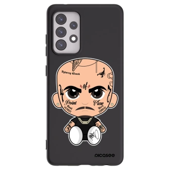 Picasee silikónový čierny obal pre Samsung Galaxy A52 5G A525F - Separ