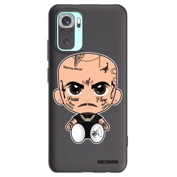 Picasee silikónový čierny obal pre Xiaomi Redmi Note 10 Pro - Separ