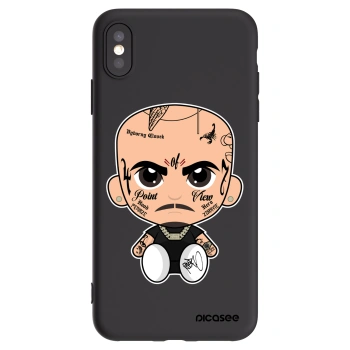 Picasee silikónový čierny obal pre Apple iPhone XS Max - Separ