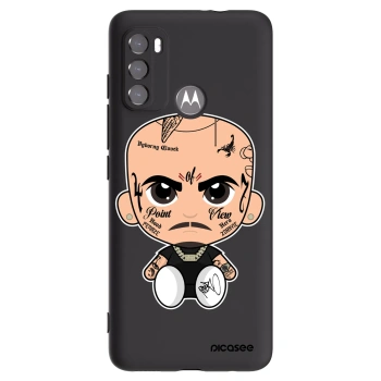 Picasee silikónový čierny obal pre Motorola Moto G60 - Separ